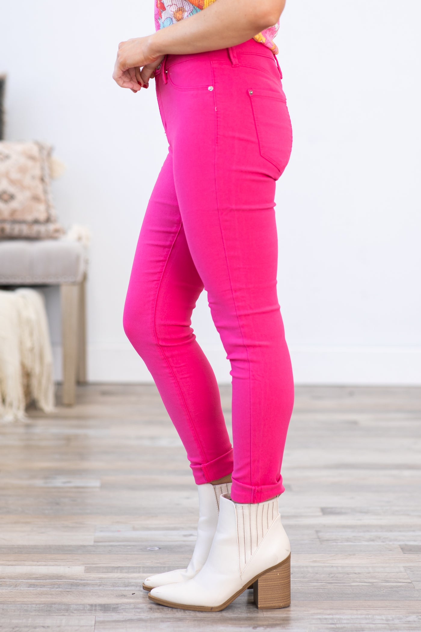 YMI Pink Hyperstretch Pants