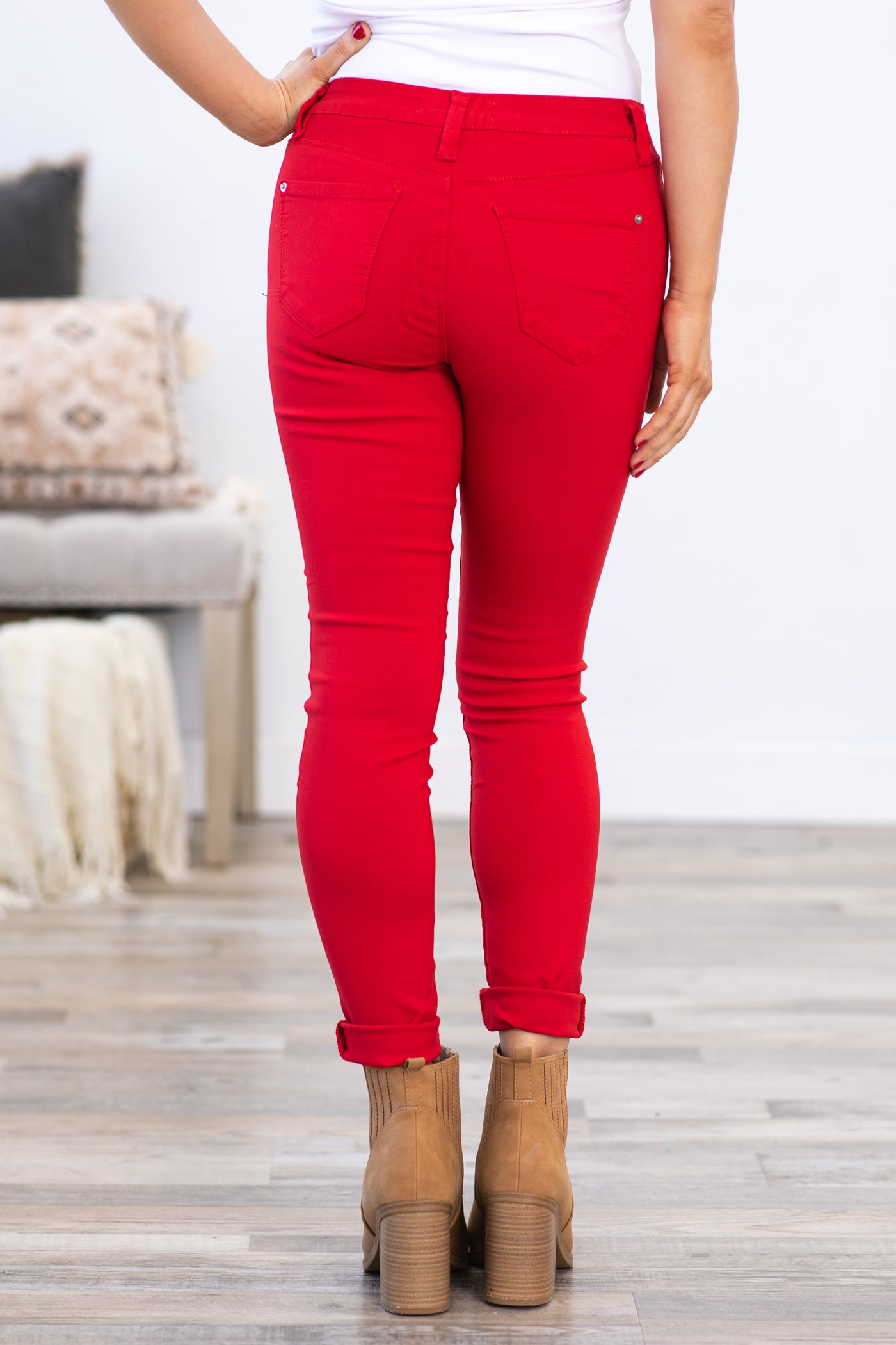 YMI Red Hyperstretch Pants