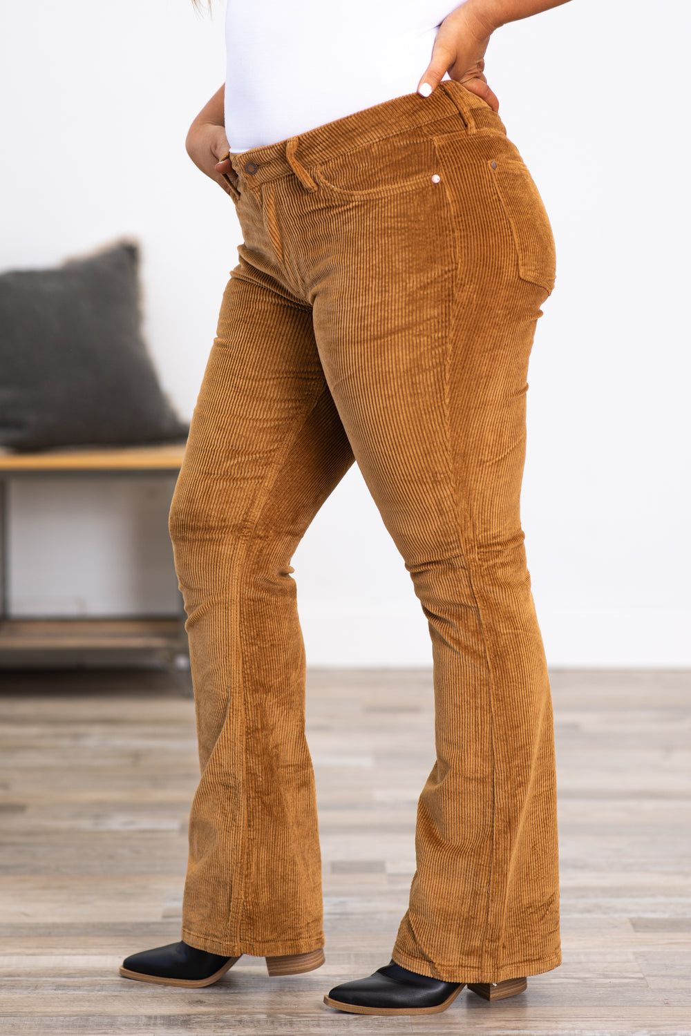 Emerald Isle Corduroy Judy Blue Trousers main image 0
