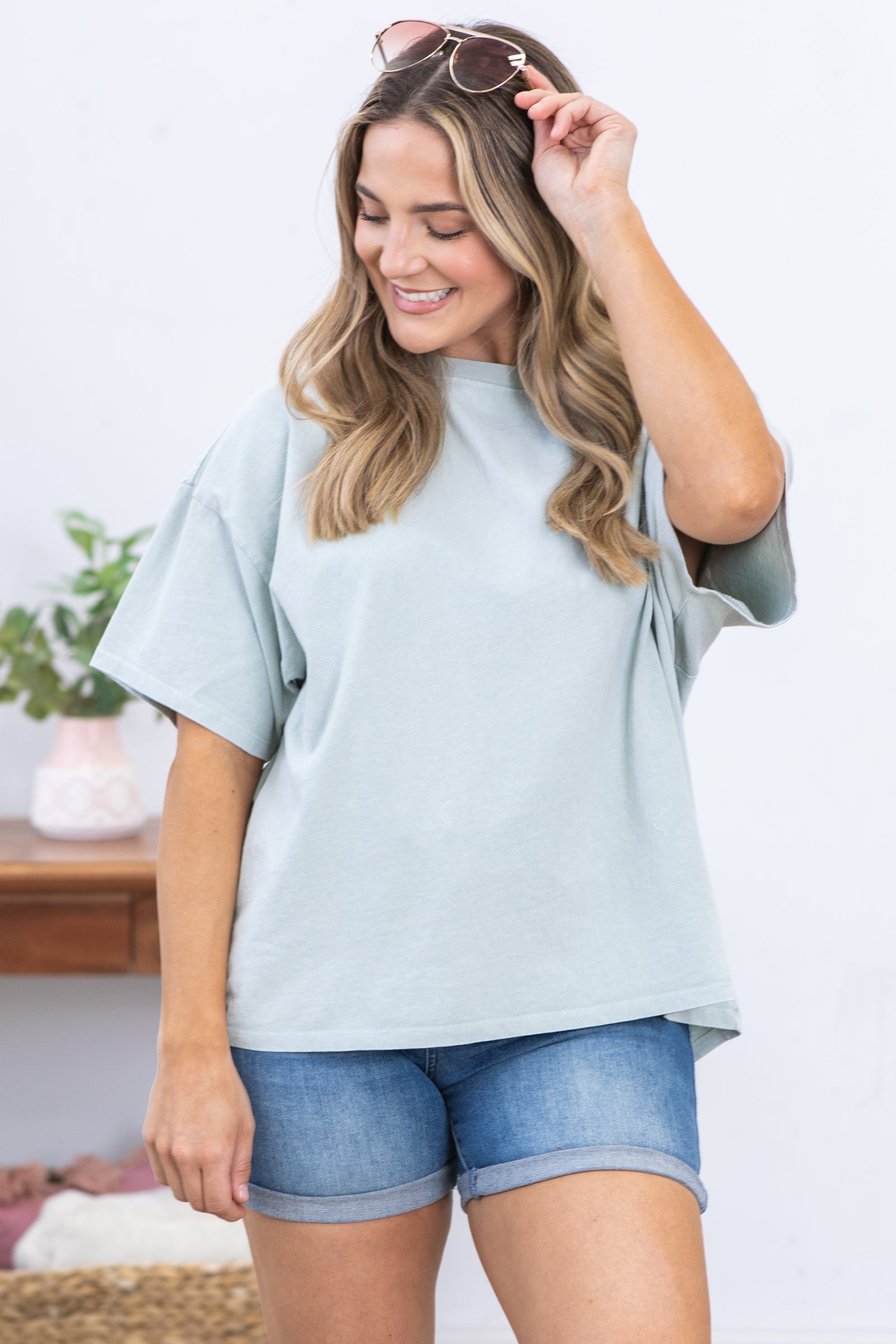 Ash Over-Sized Knit Top