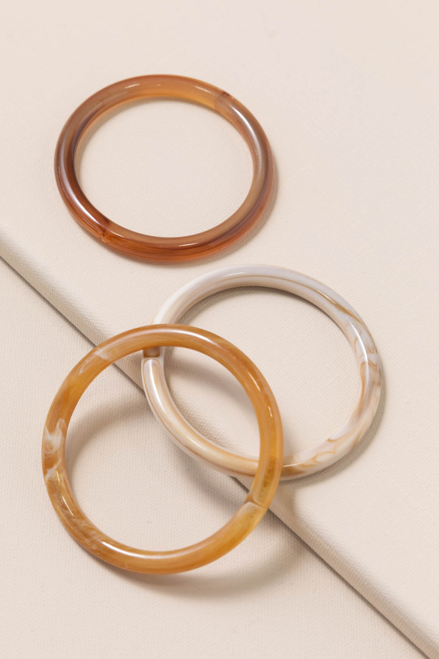 Three Piece Bangle Bracelet Set