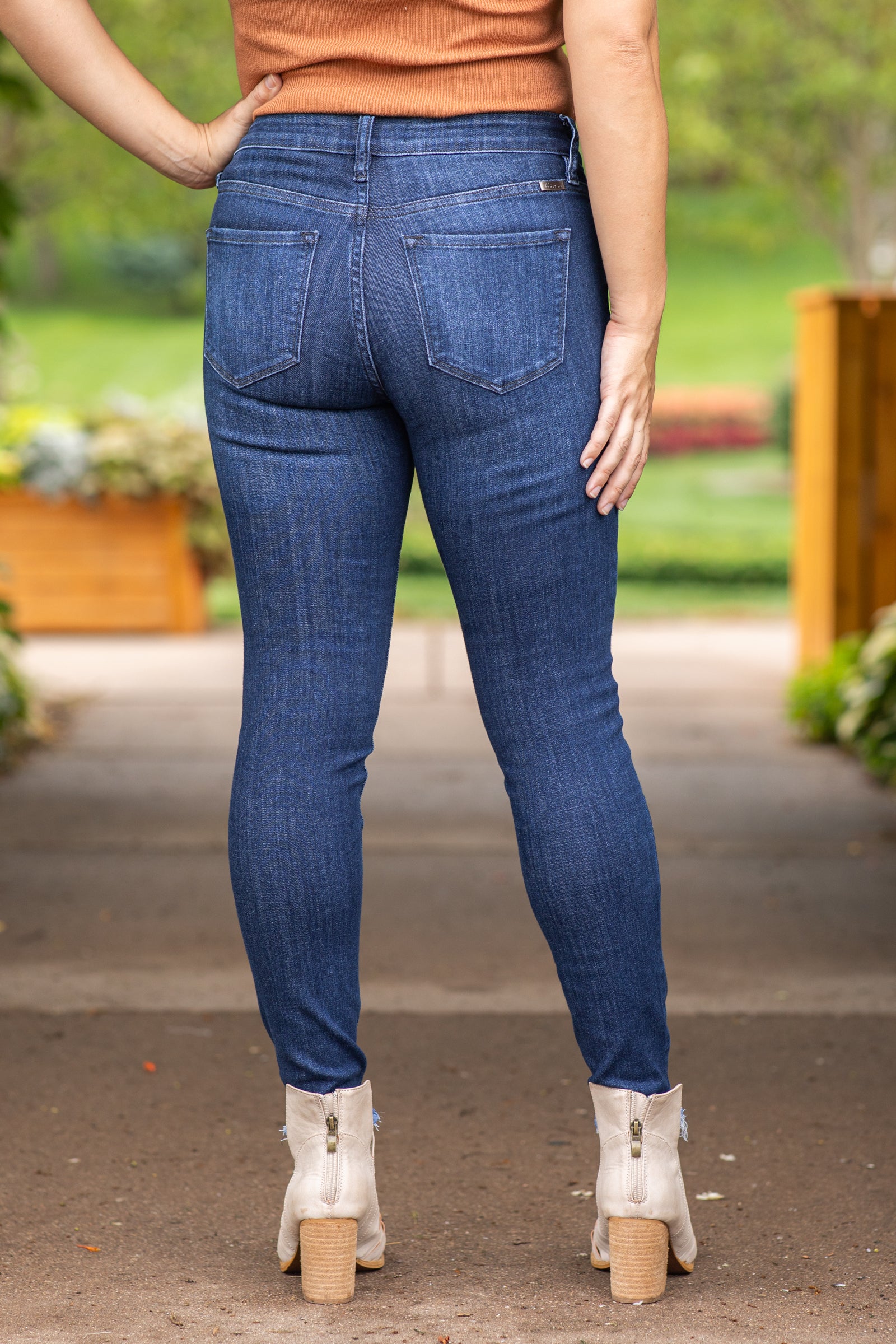 Kancan Eco Friendly Mid Rise Skinny Jeans