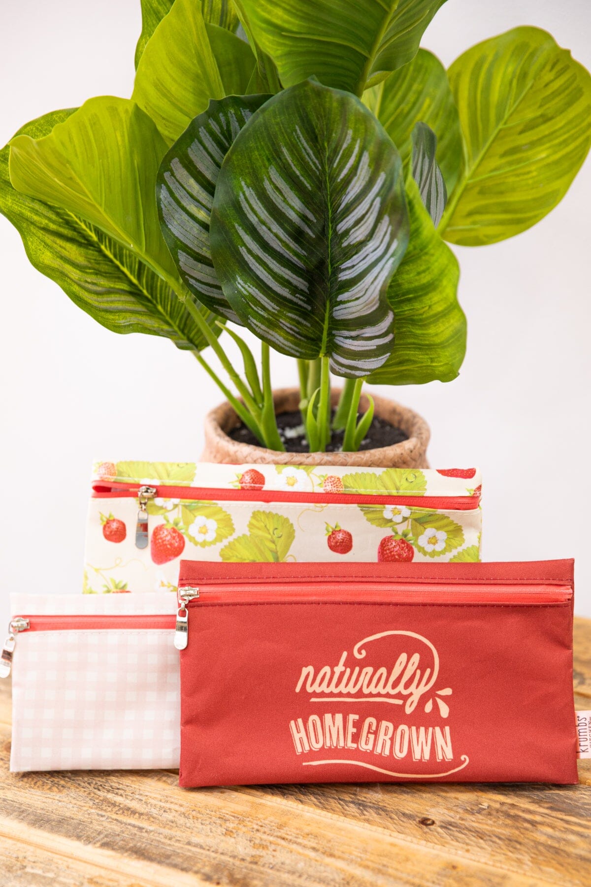 Red 3 Pack Reusable Storage Bags - Filly Flair