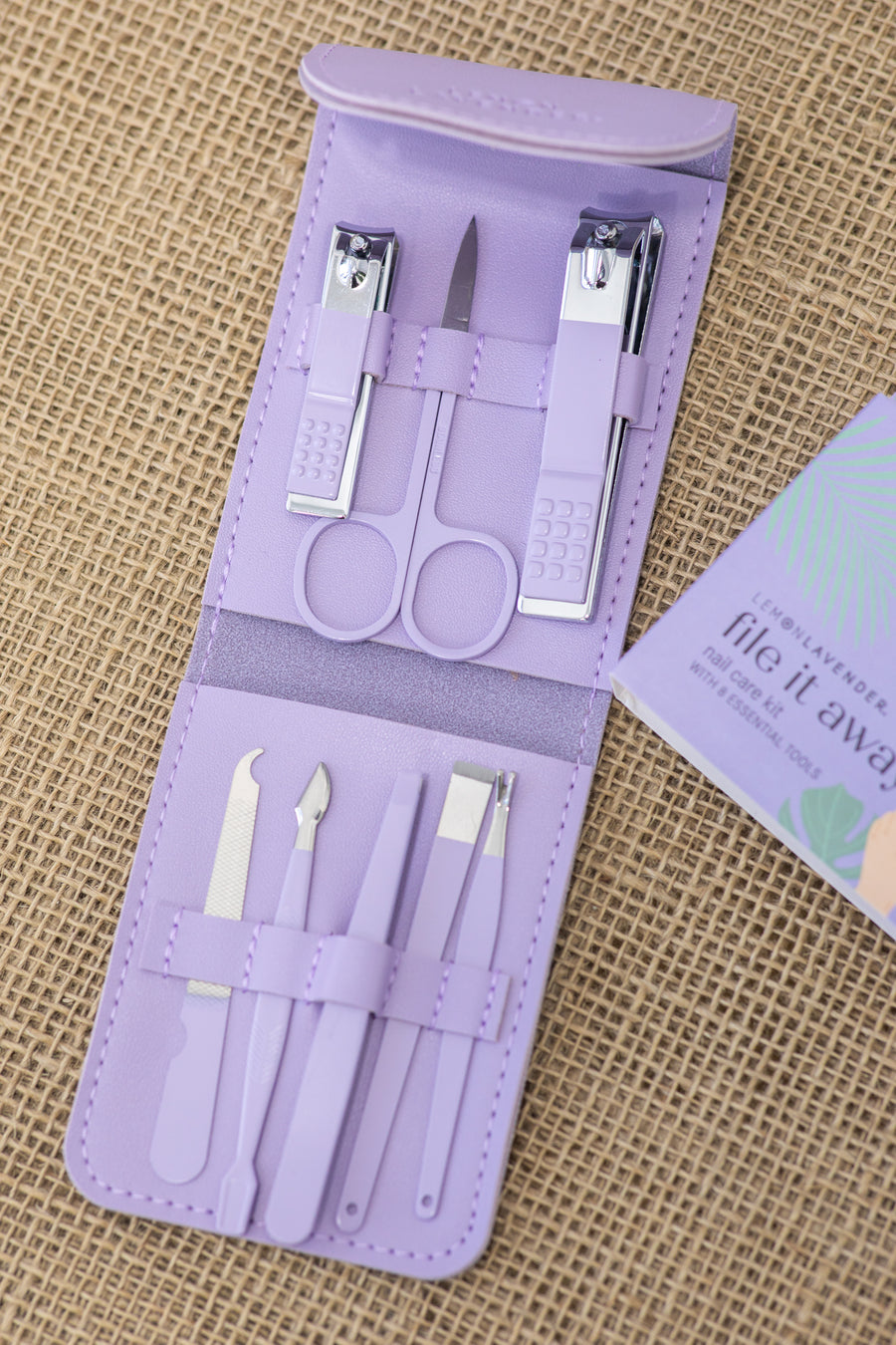 Lavender Nail Care Kit