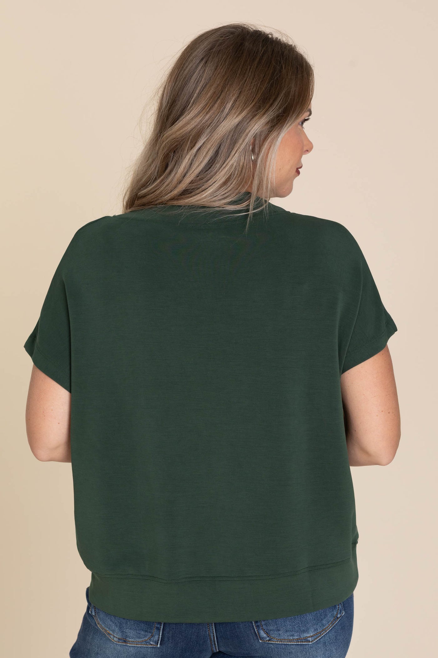 Cowl Neck Knit Tops
