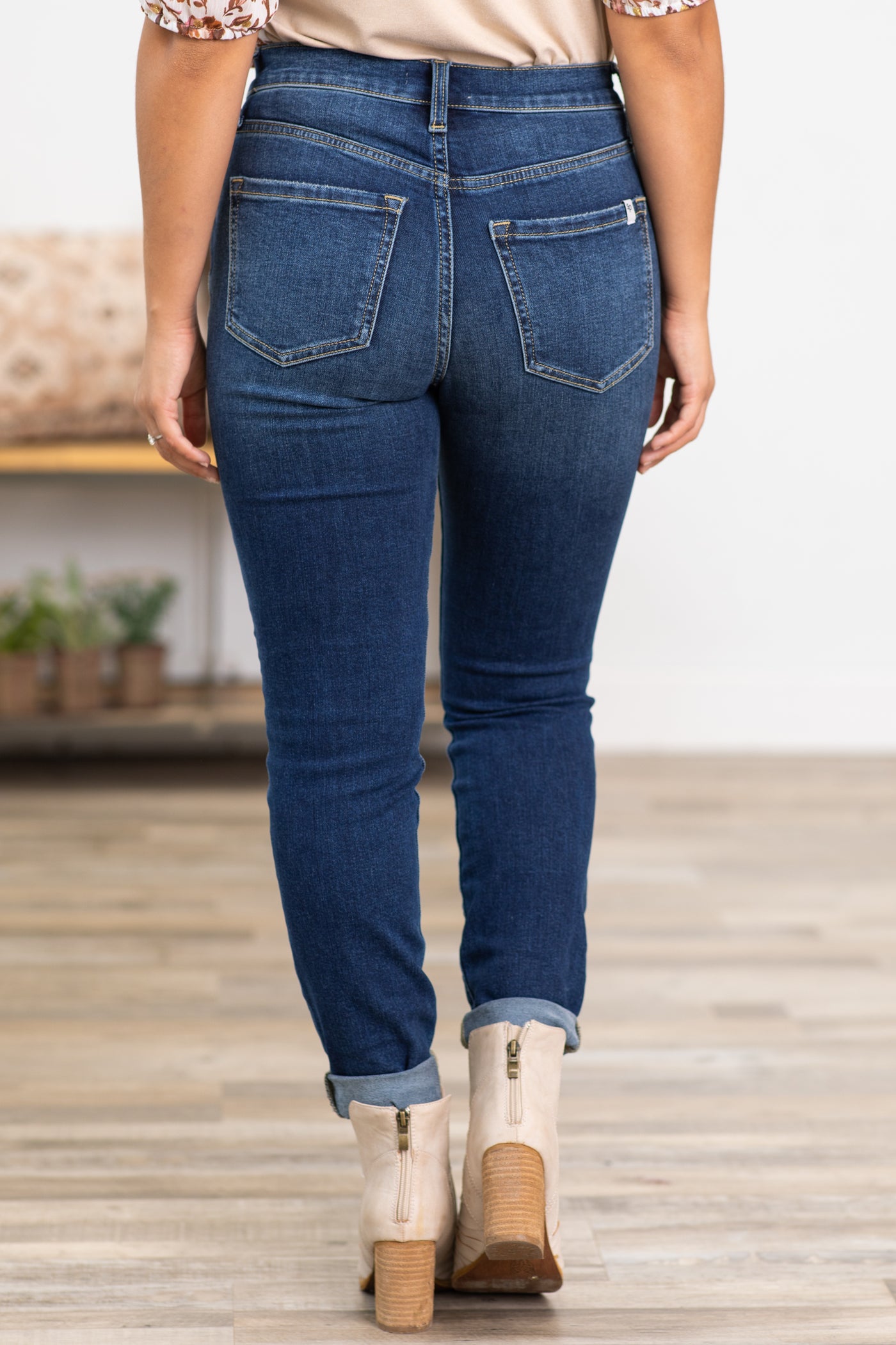 Sneak Peek High Rise Classic Skinny Jeans