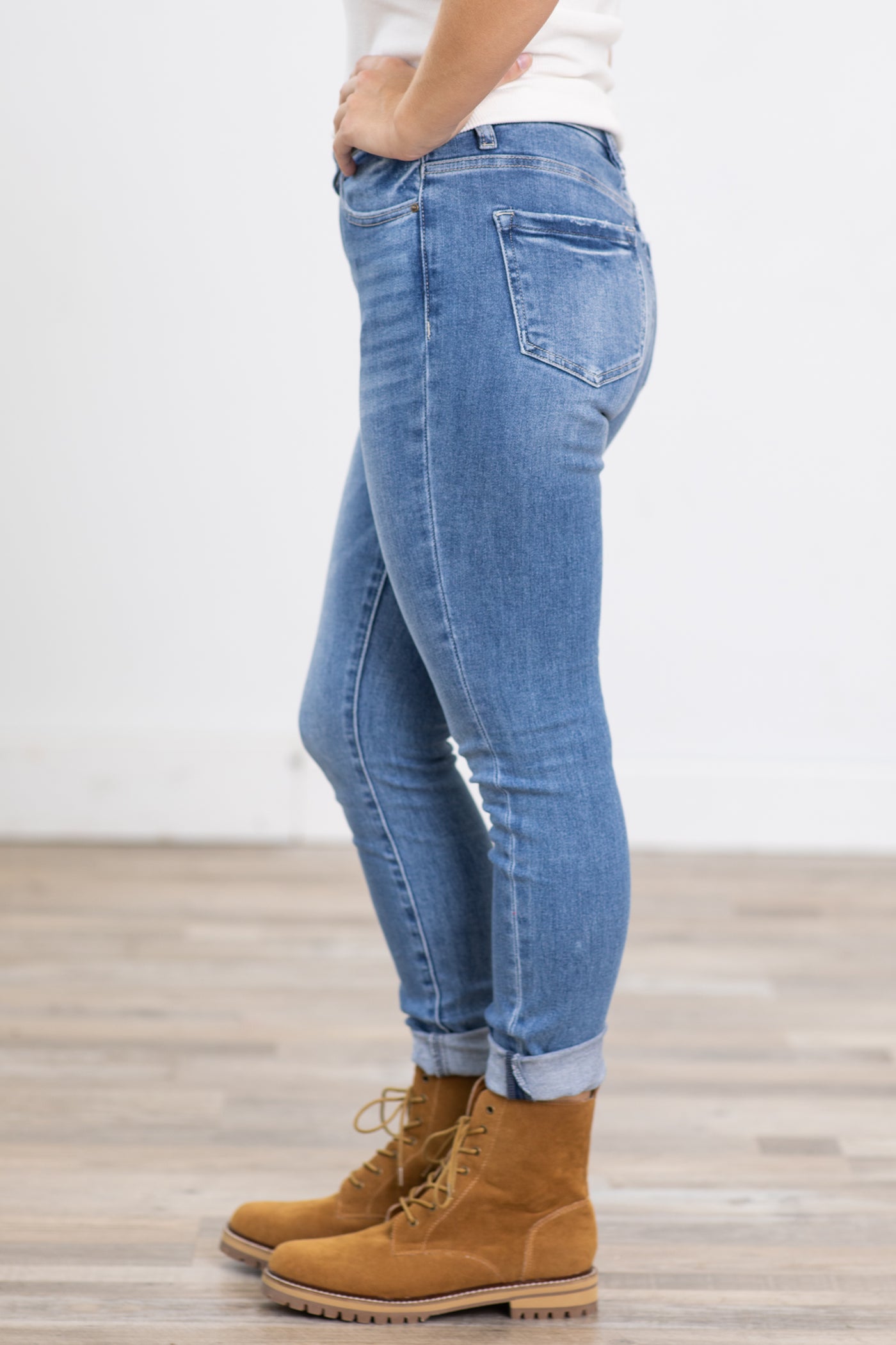 Mica High Rise Ankle Skinny Jeans