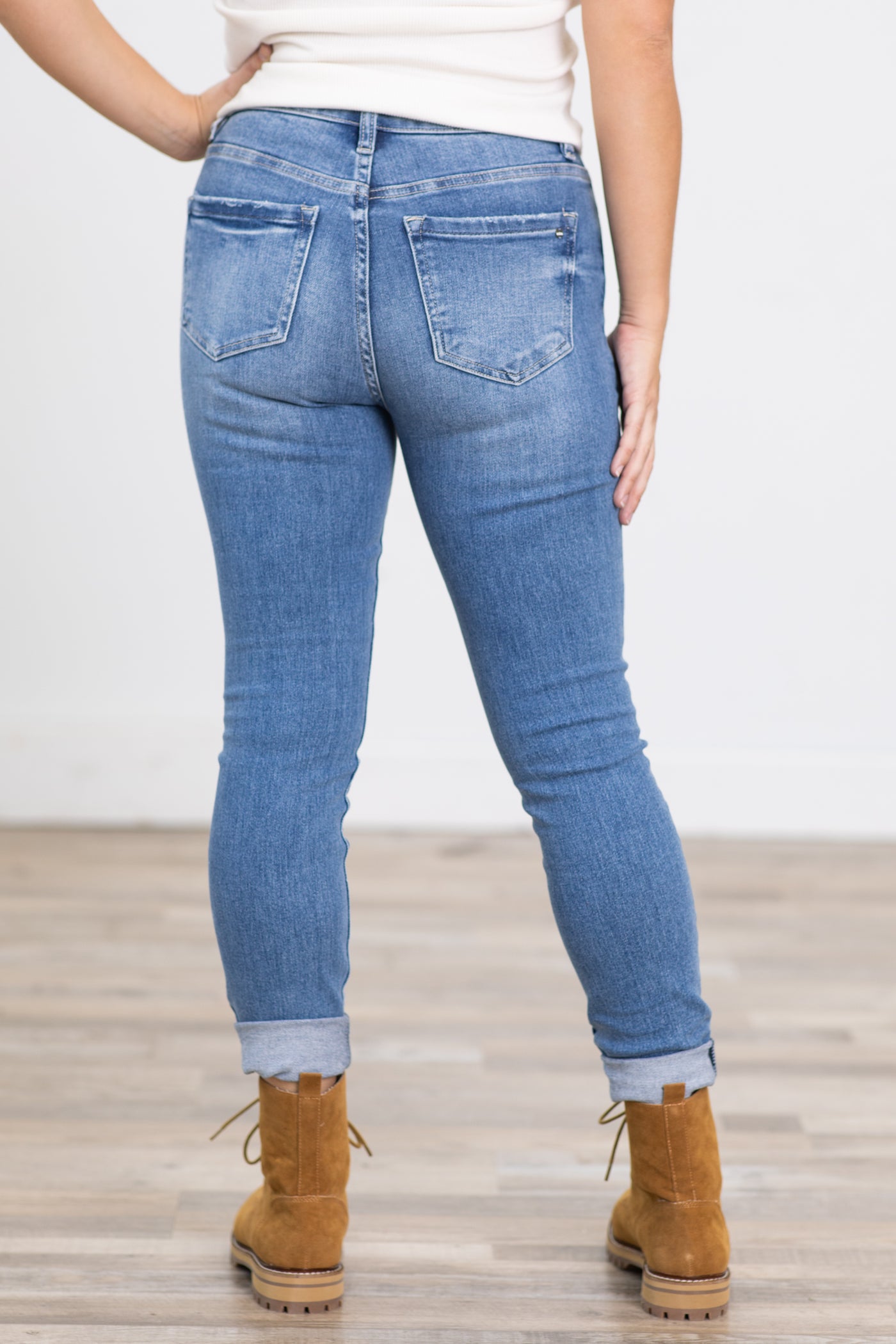 Mica High Rise Ankle Skinny Jeans