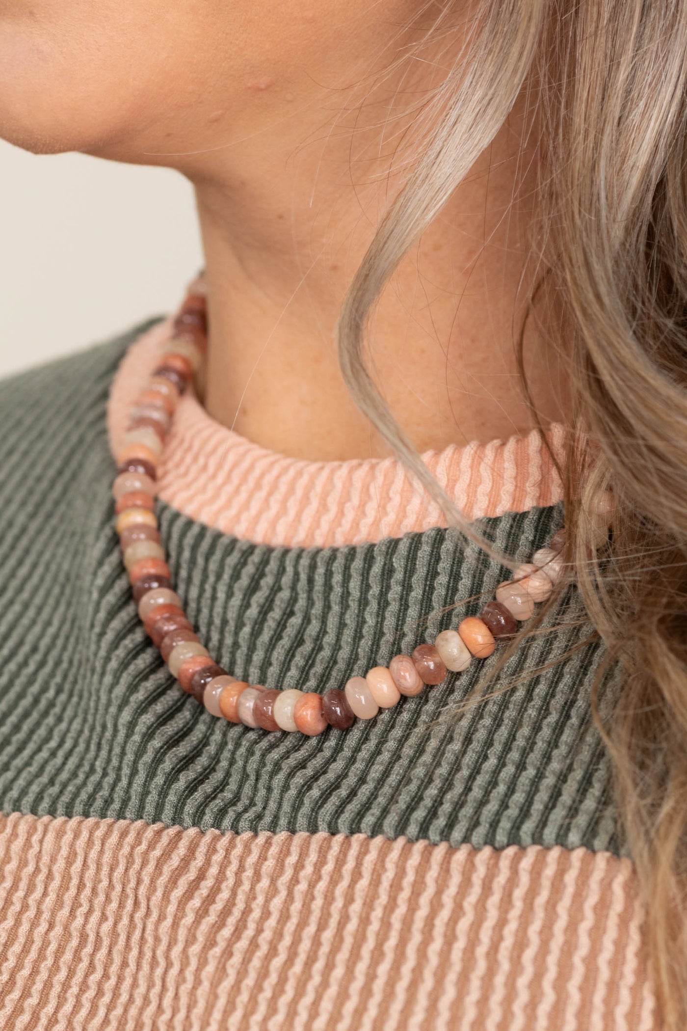 Multi Color Beaded Candy Necklaces