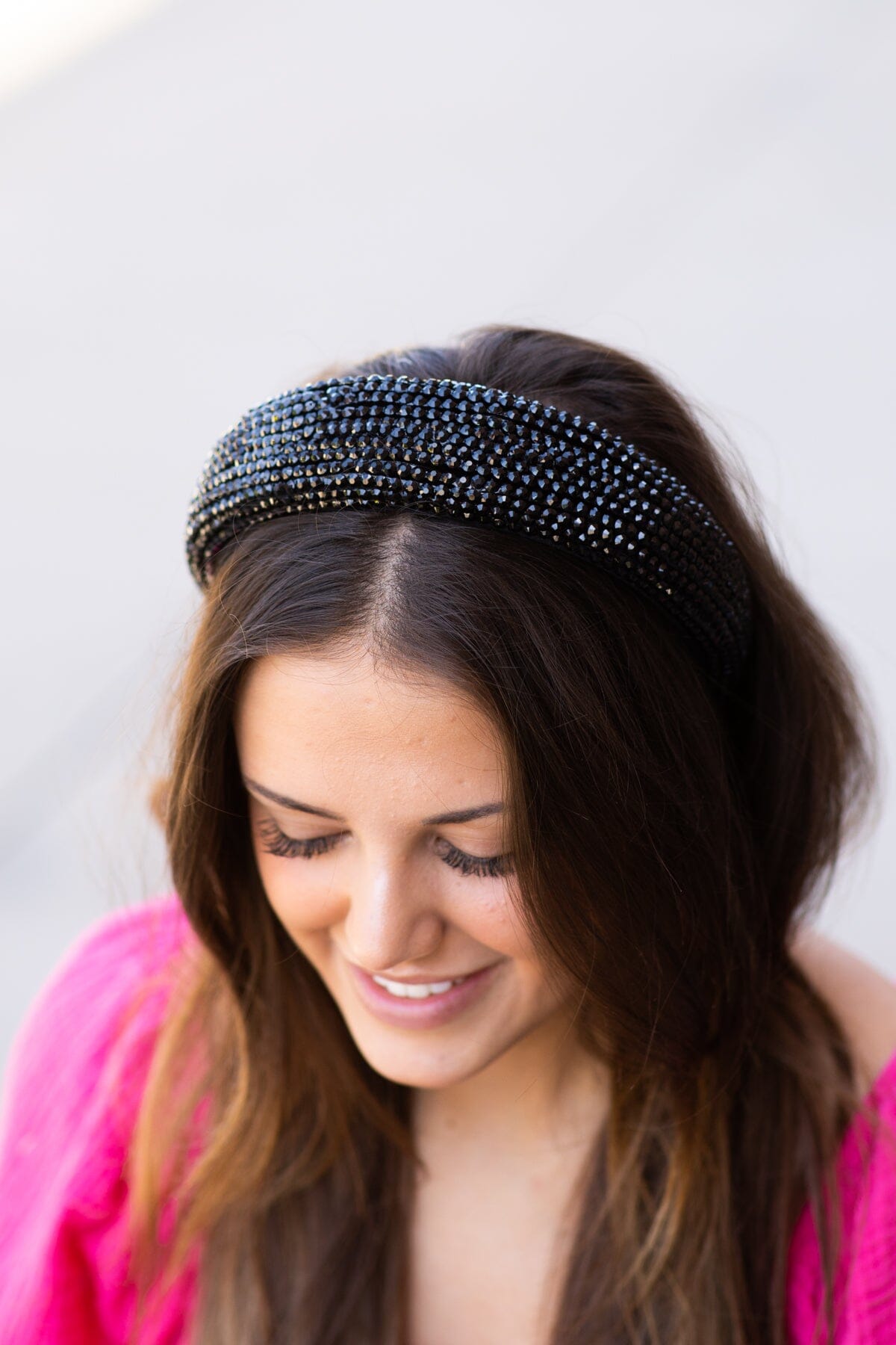 Black Rhinestone Headband · Filly Flair