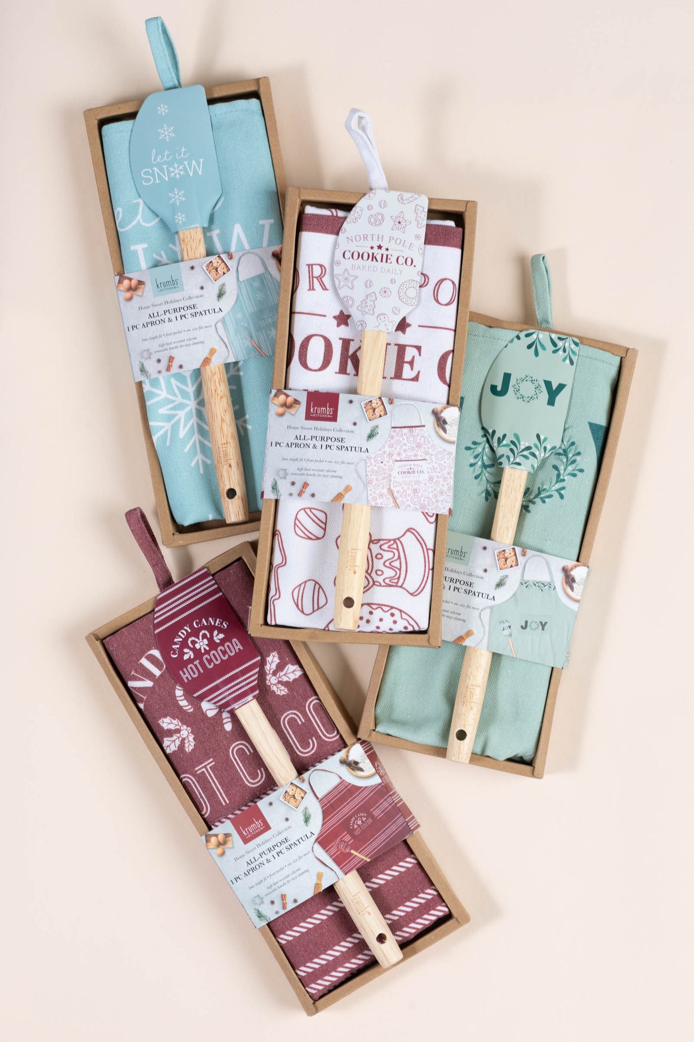 All Purpose Apron & Spatula Sets