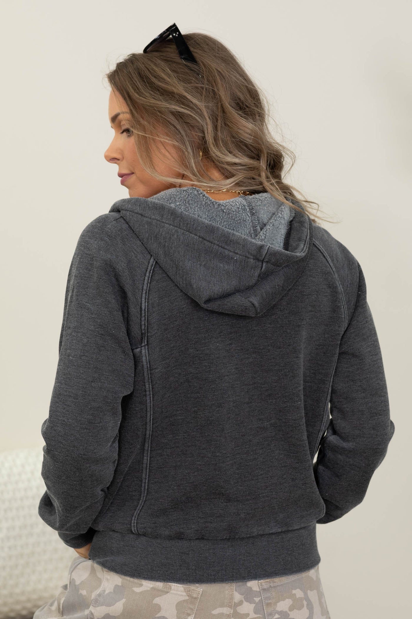Cozy Campfire Full Zip Hoodie by Filly Flair