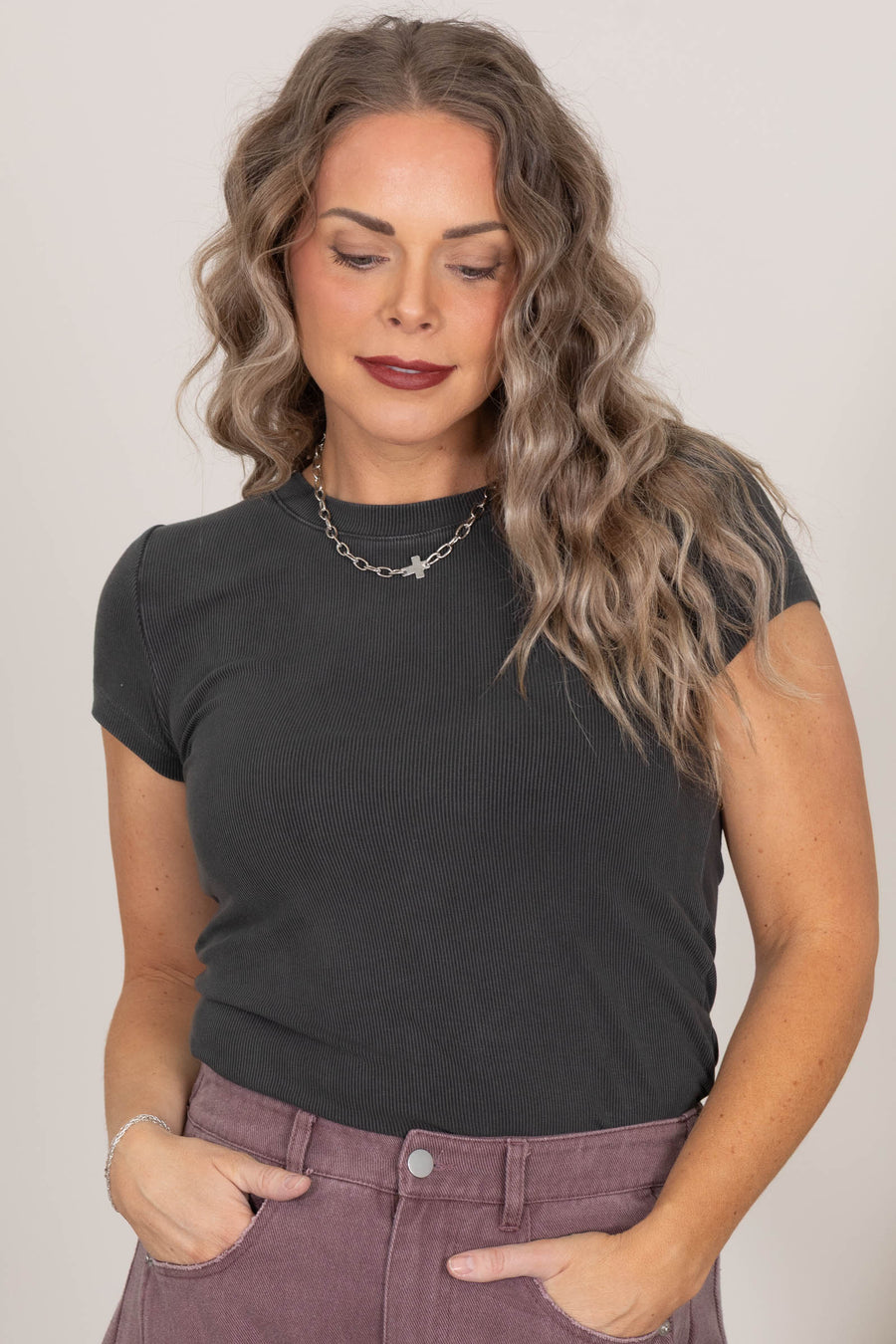 Ultra Soft Baby Ribbed Layering Tee