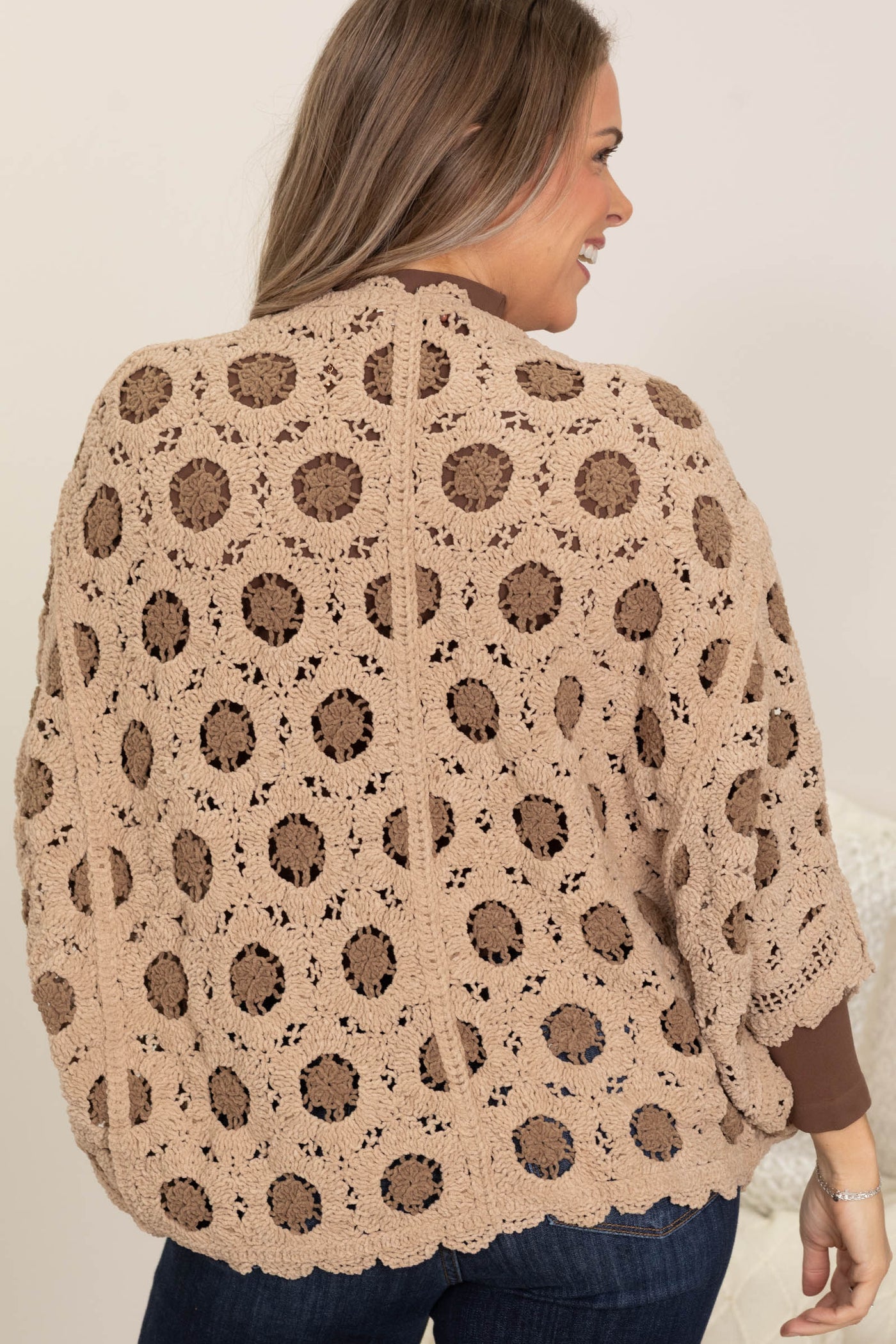 Crochet Oversized Sleeve Cardigans
