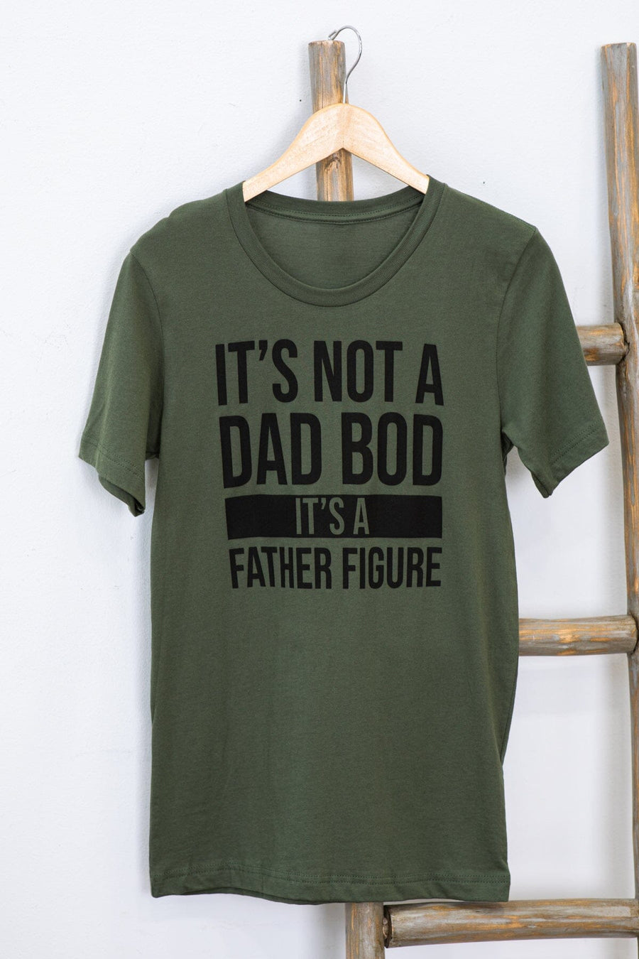 Olive Not A Dad Bod Graphic Tee - Filly Flair