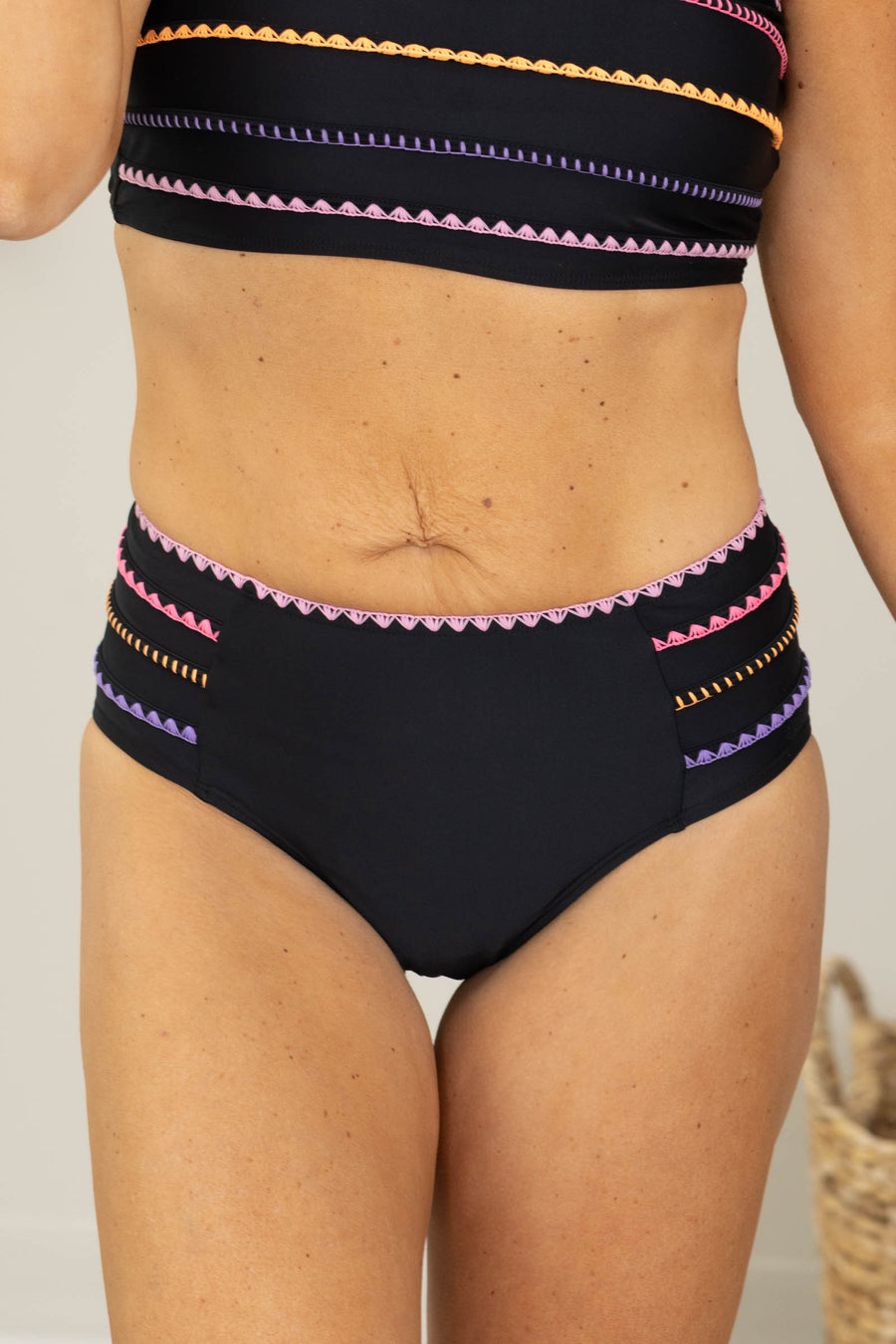 Sun-Kissed Beauty Bikini Swim Bottoms