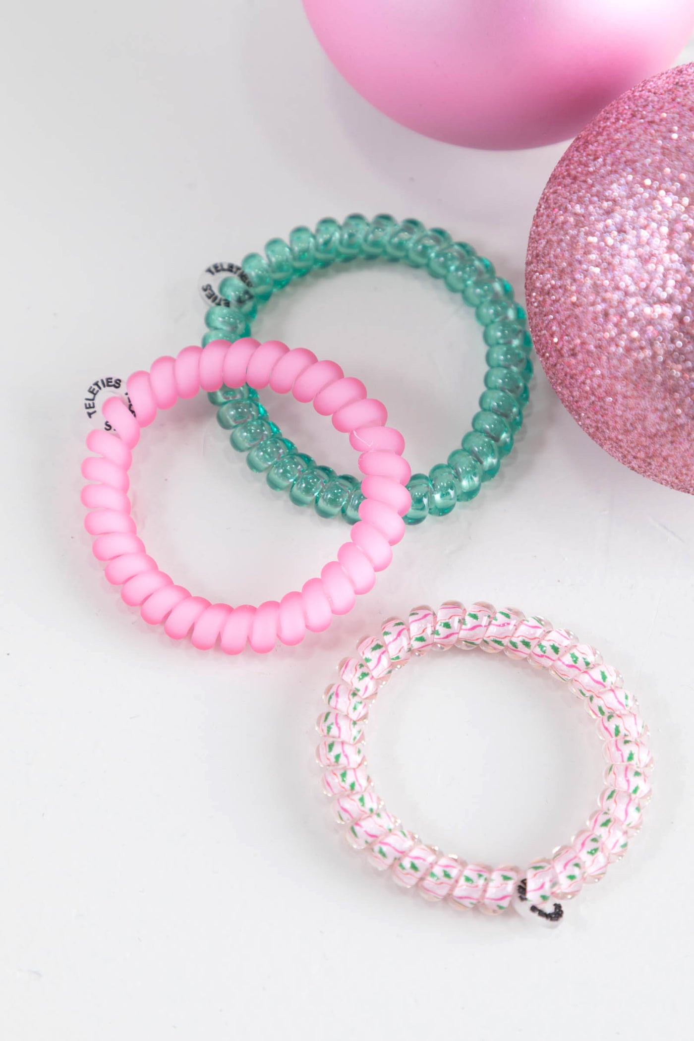 Merry Pinkmas Hair Ties