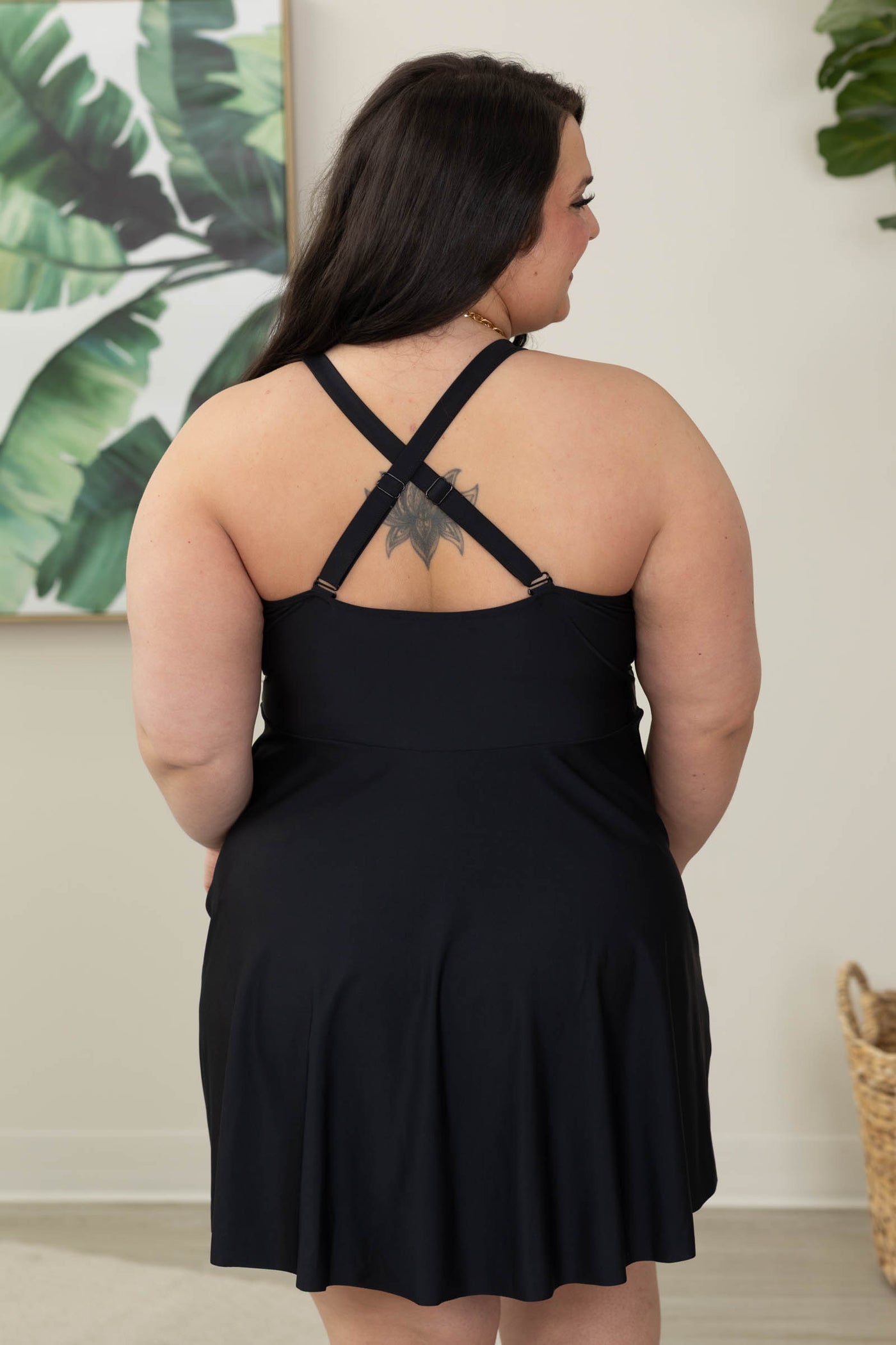 Shimmering Waters Swim Dress