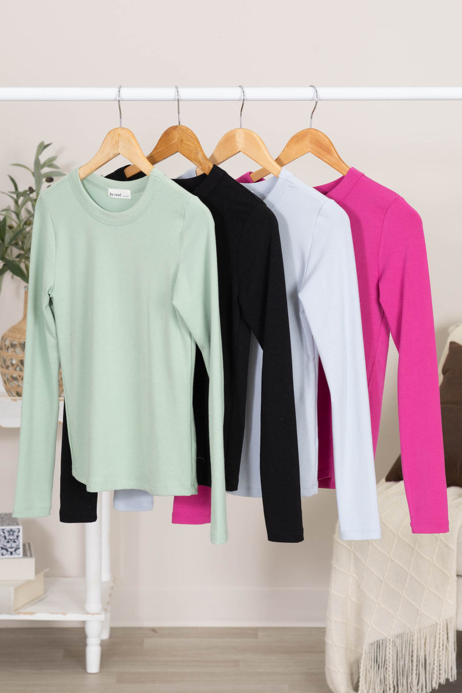Ultra Soft Long Sleeve Crew Neck Top