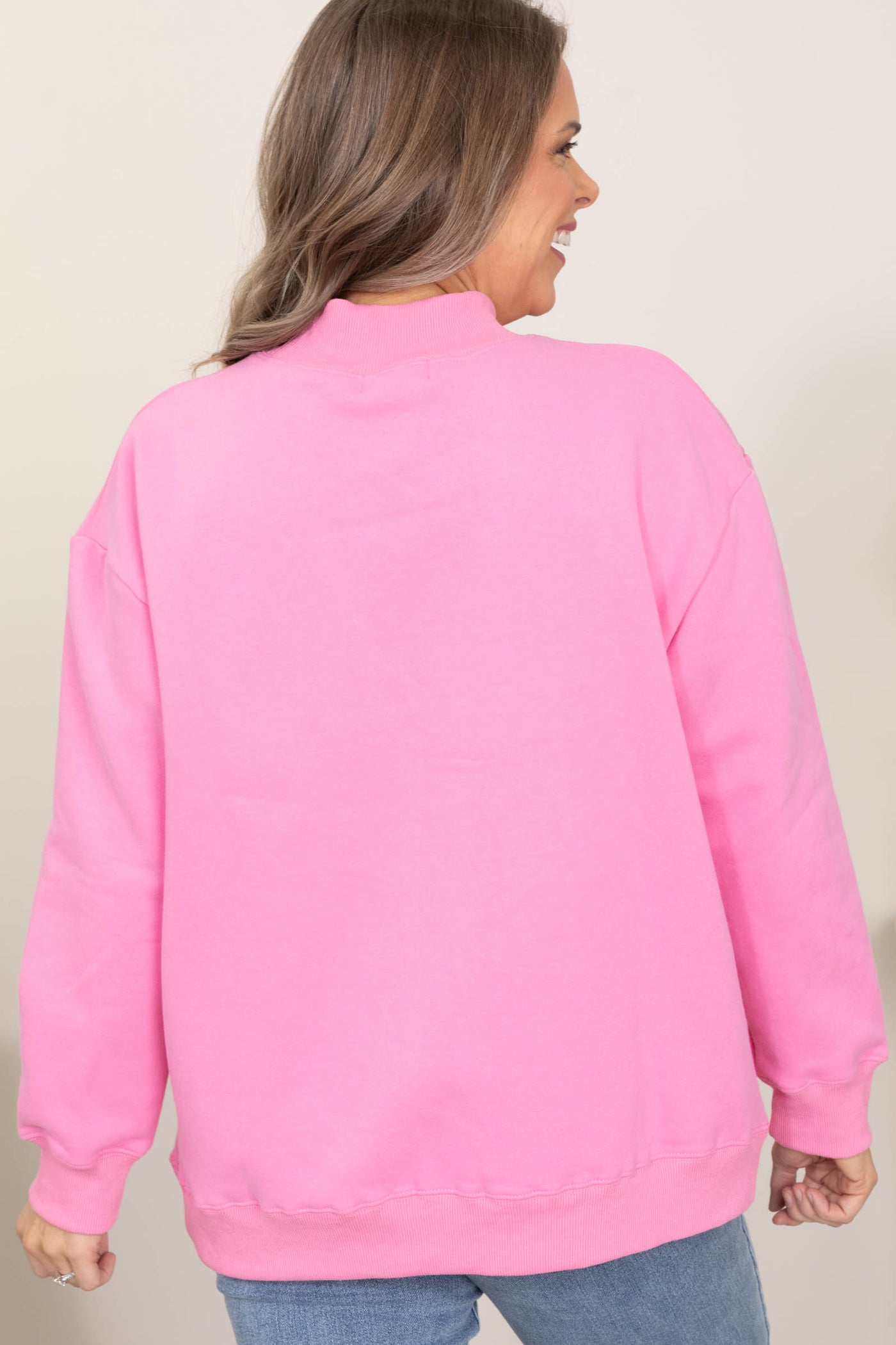 Soft Fleece Mock Neck Pullovers