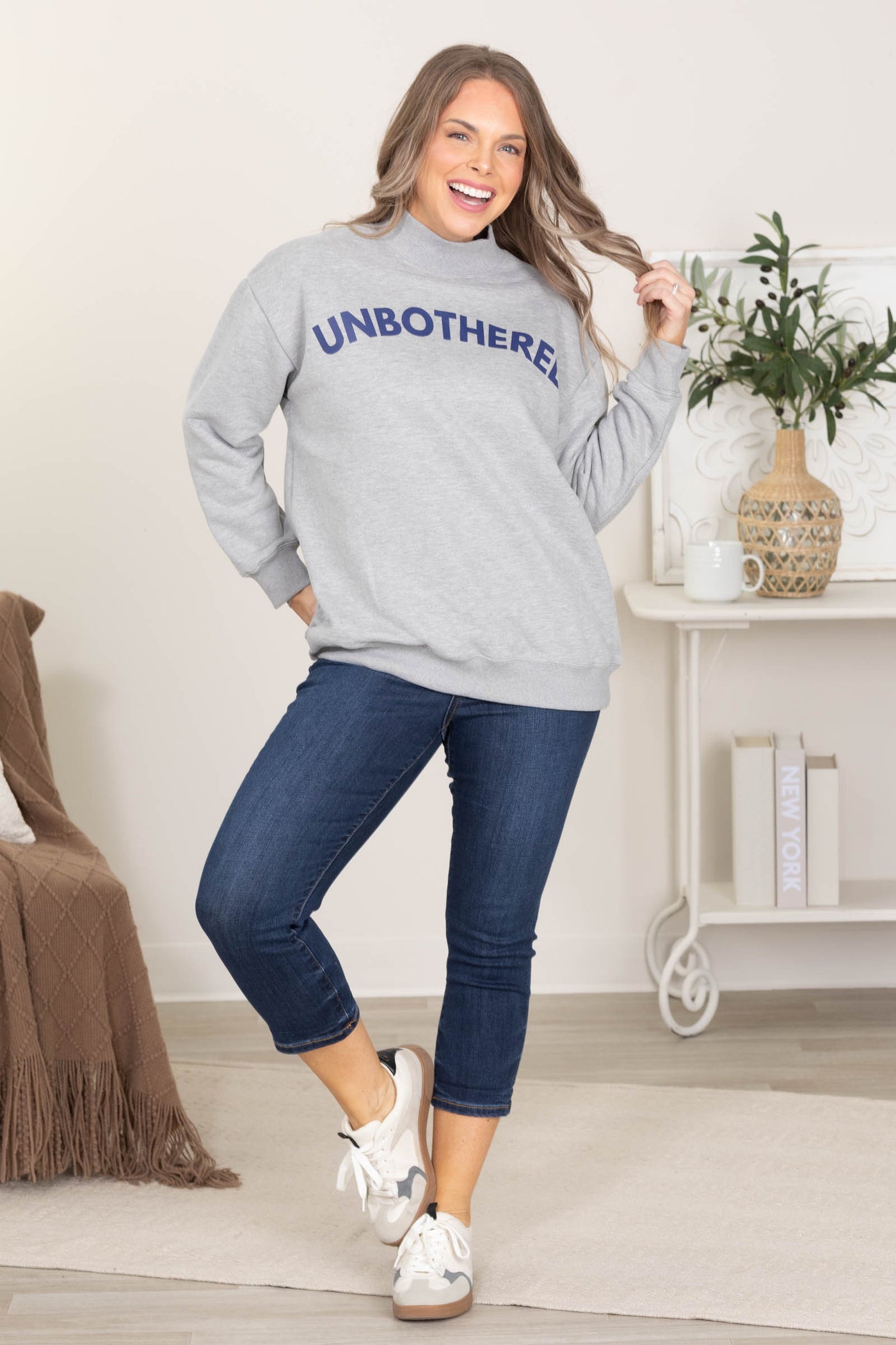 Soft Fleece Mock Neck Pullovers