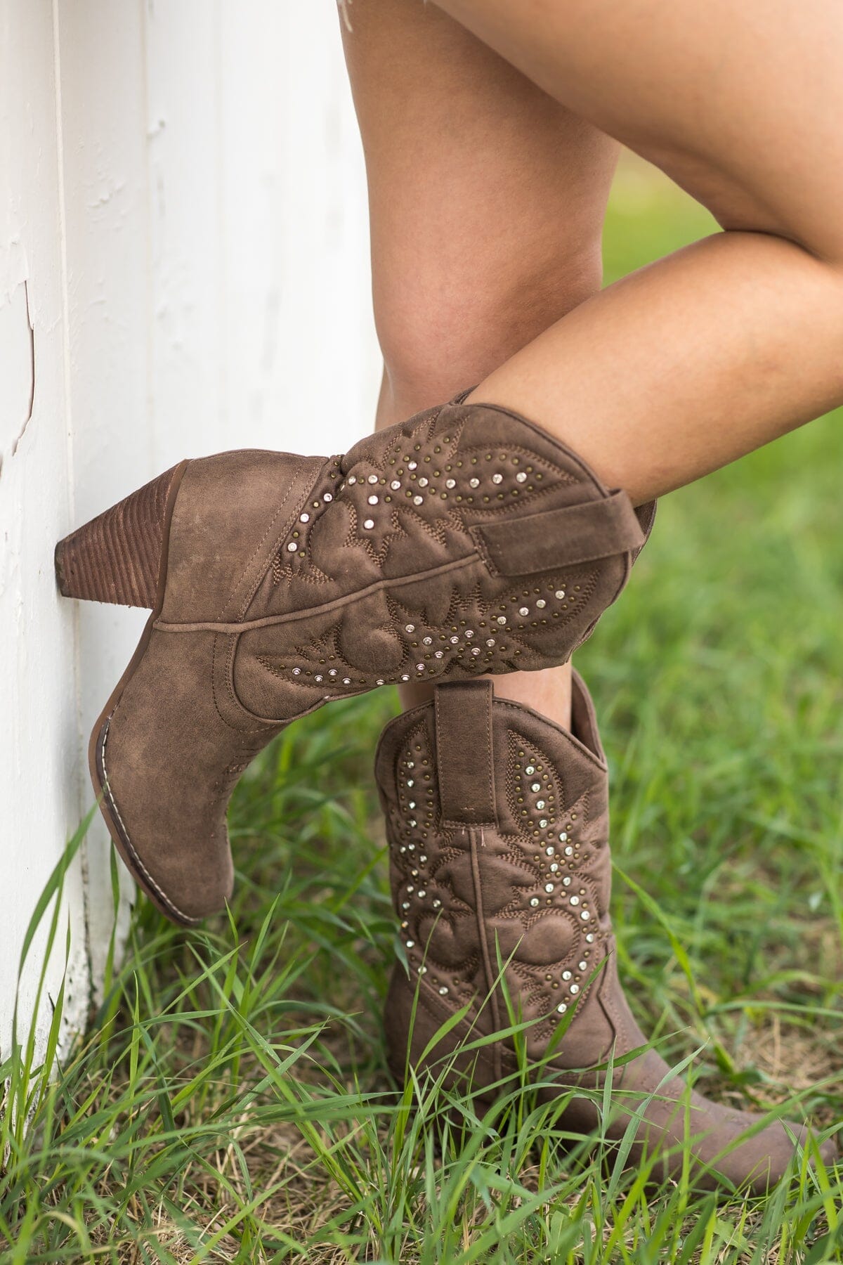 Brown Western Boots - Filly Flair