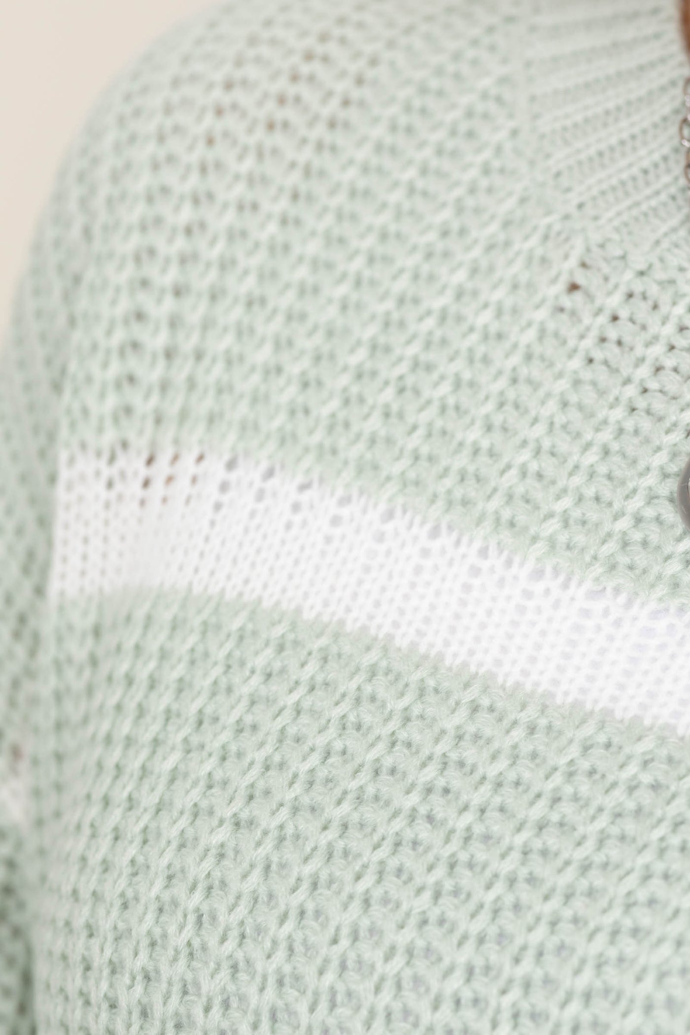 Comfort Crewneck Striped Sweater