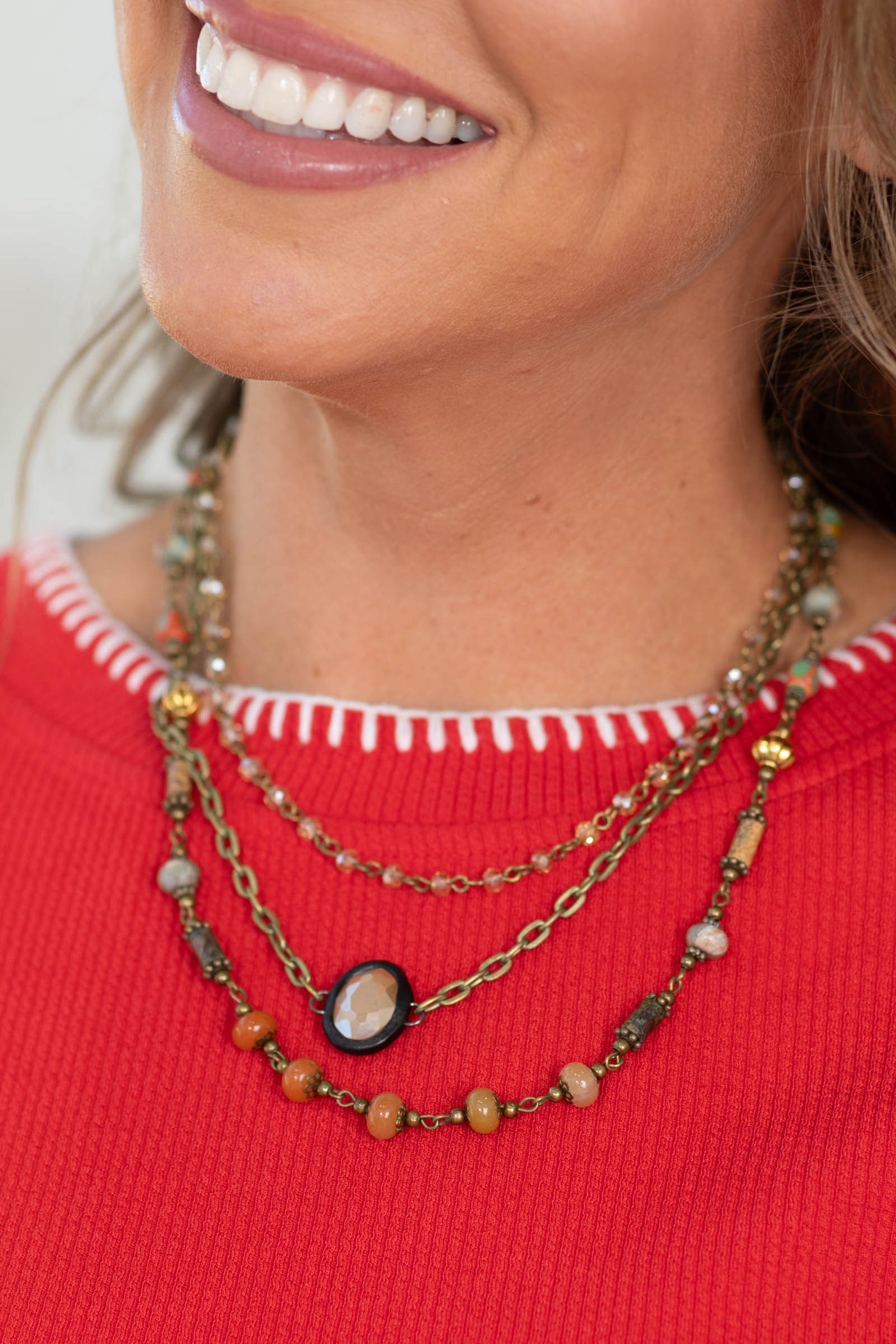 Sunset Beads Justina Necklace