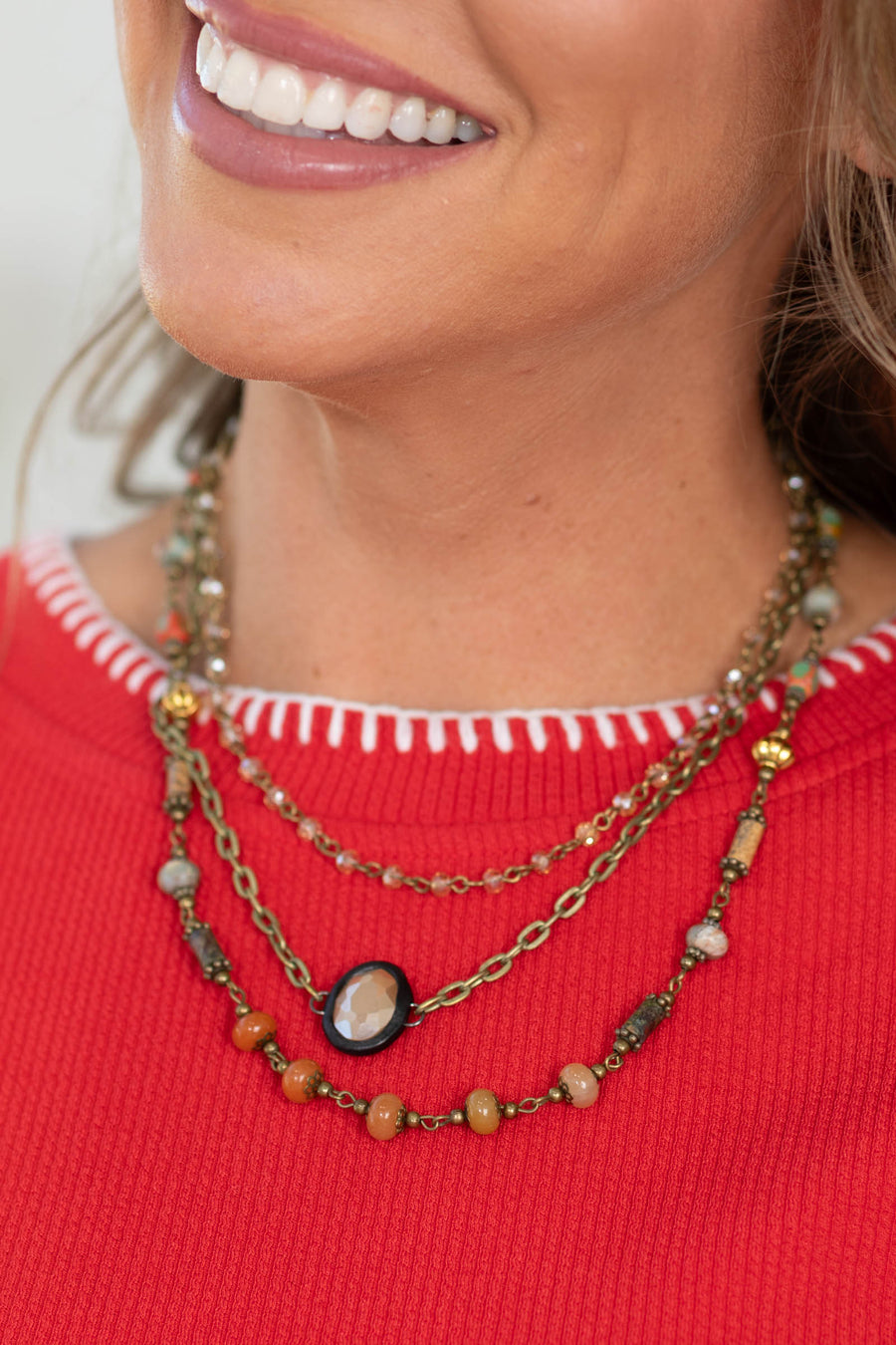 Sunset Beads Justina Necklace