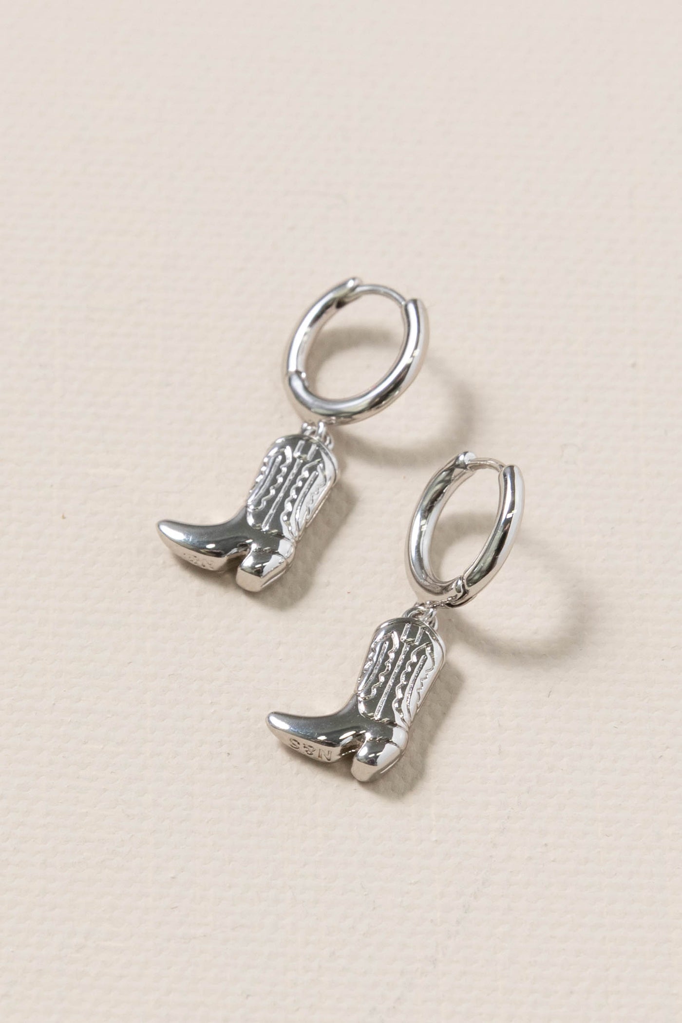 Cowgirl Boot Huggie Earrings