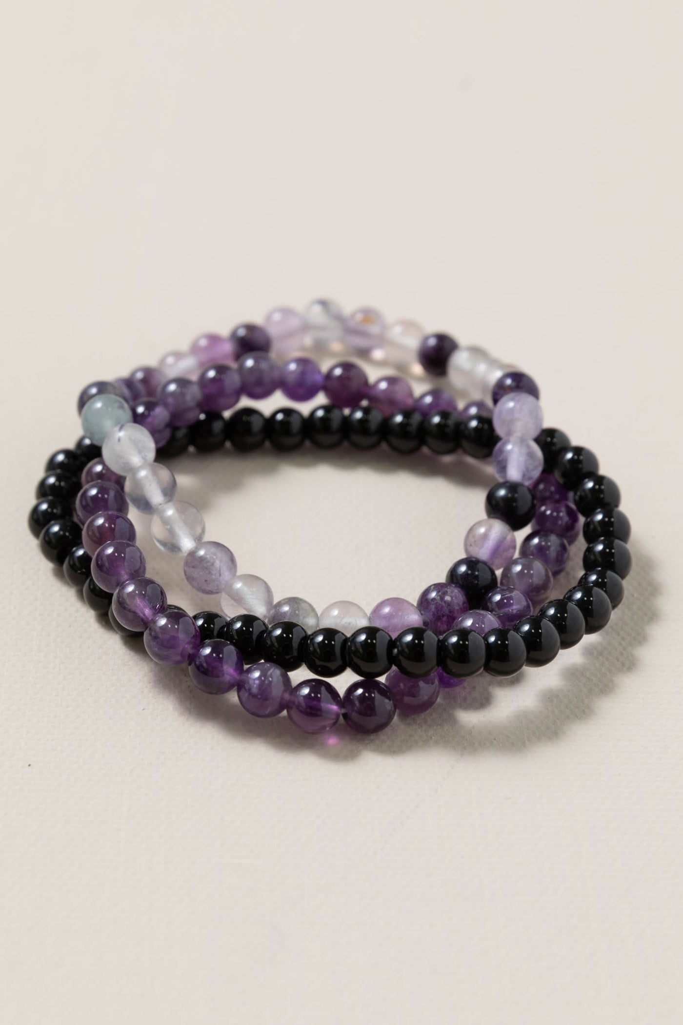 Natural Stone Semi Precious Bead Bracelets