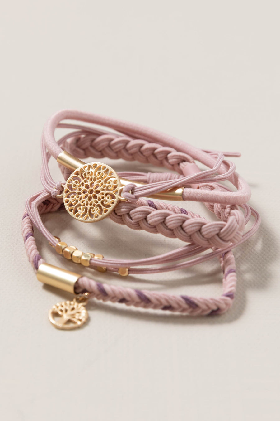 Dual Function Knot Bracelet Hair Ties