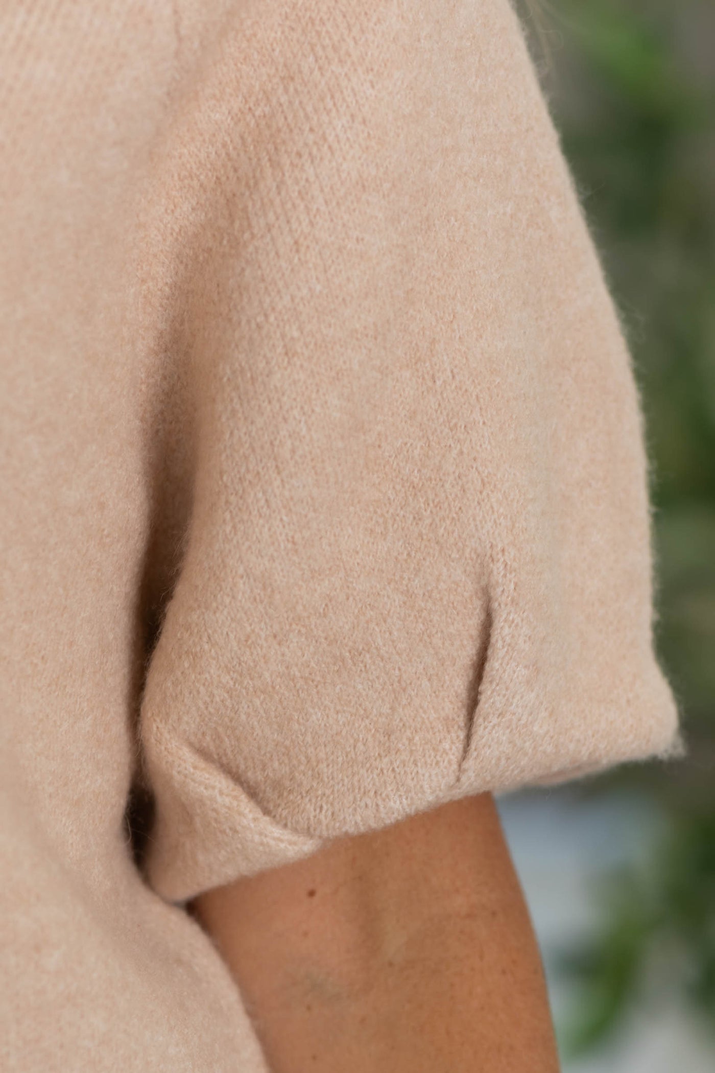 Cotierra Raglan Puff Sleeve Sweater
