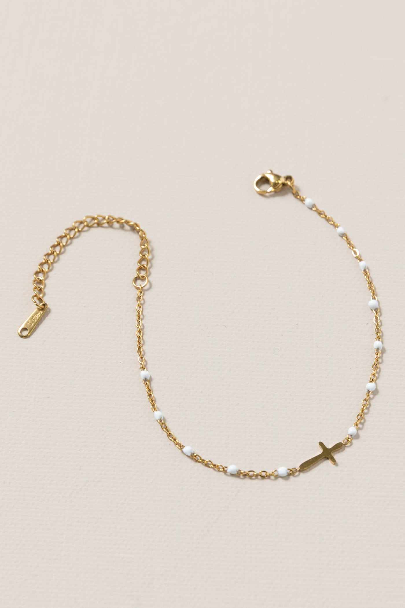 Cross Pendent Bead Bracelets