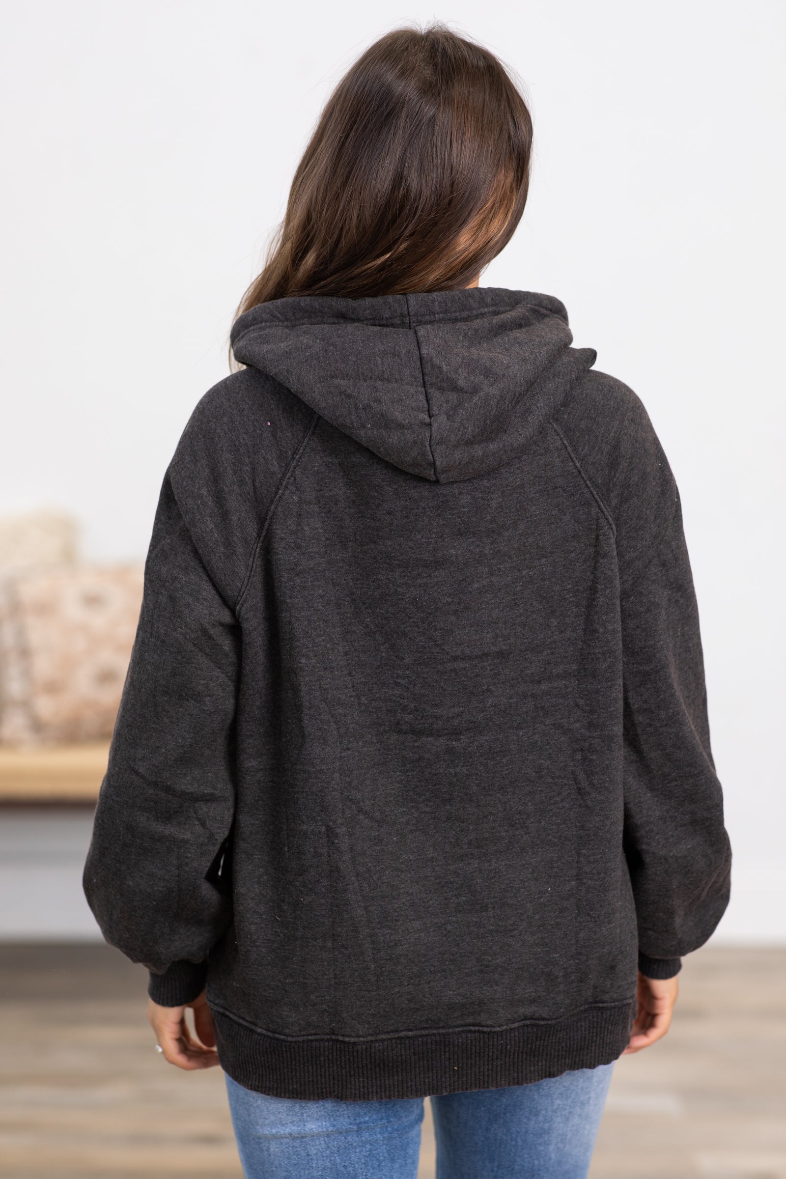Charcoal Washed Hoodie