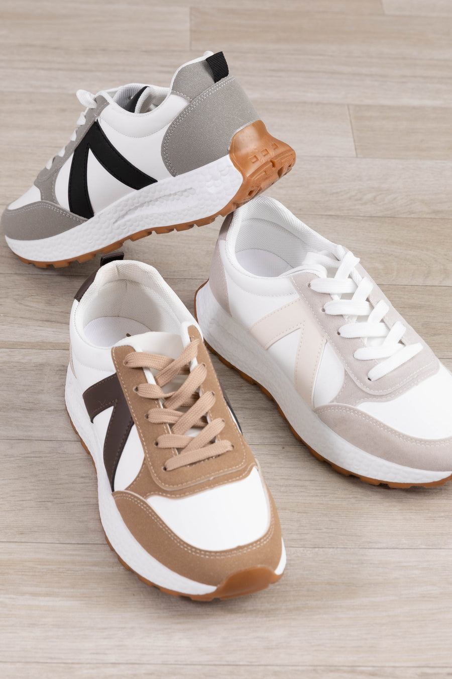 Platform Lace Up Sneakers