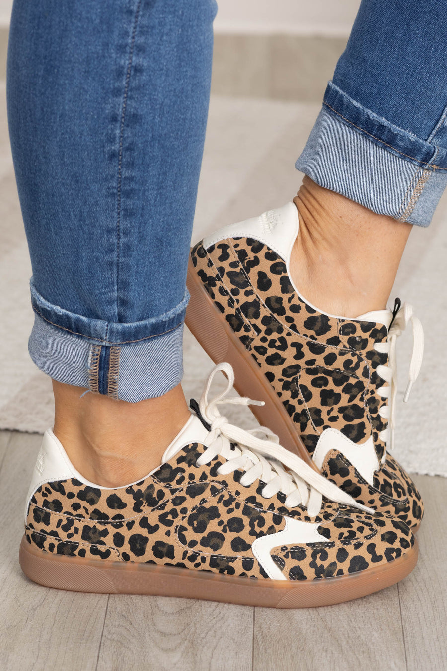 Blowfish Leopard Sneakers