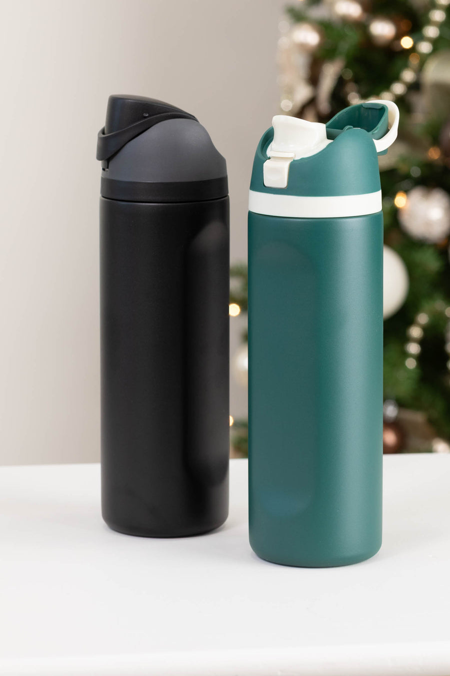 24oz Snap Lid Insulated Bottles