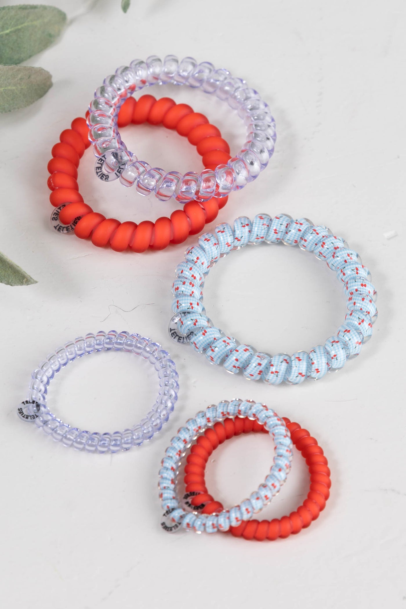 Basket of Cherries Hair Ties