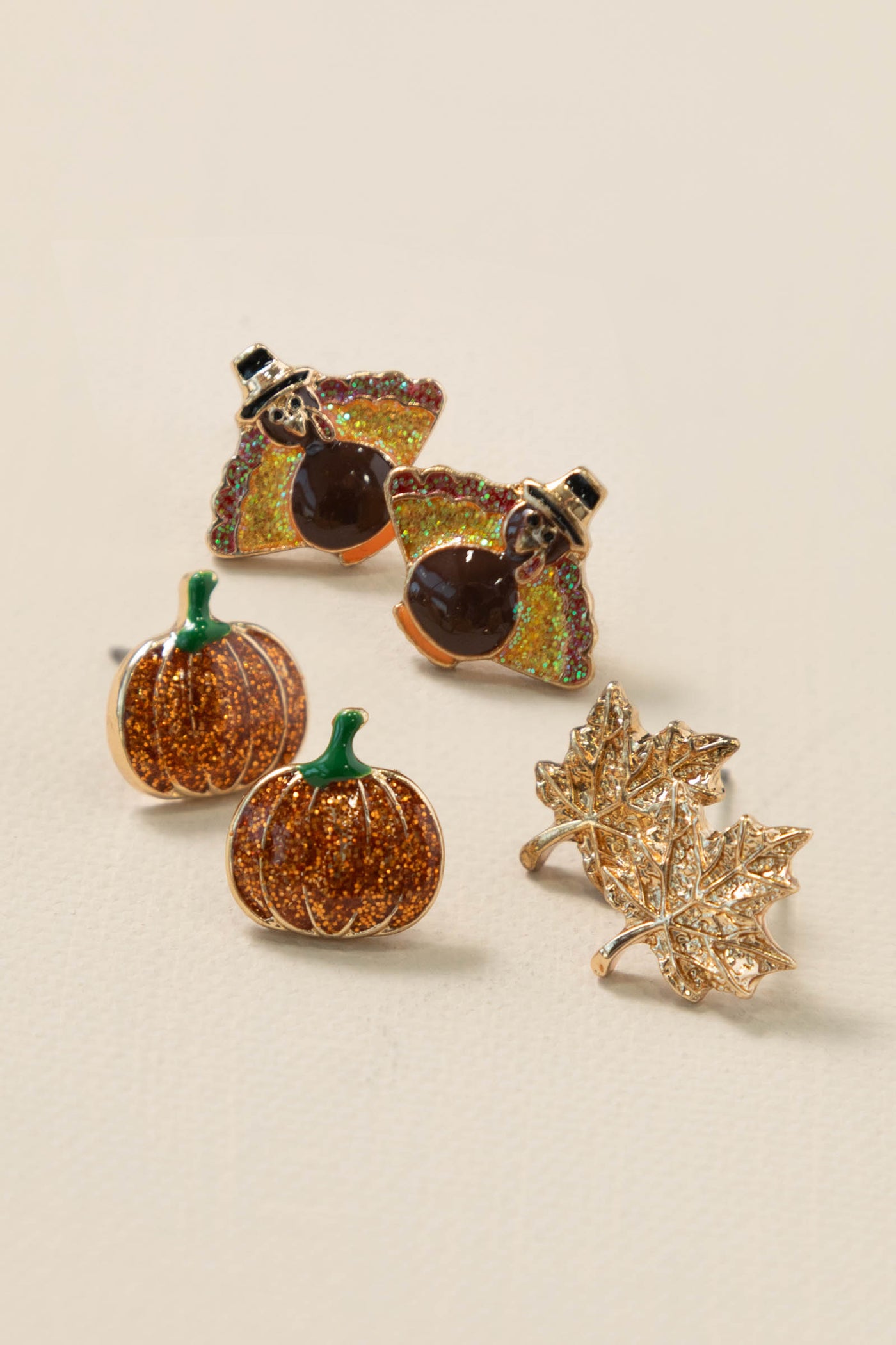Thanksgiving Stud Earring Set