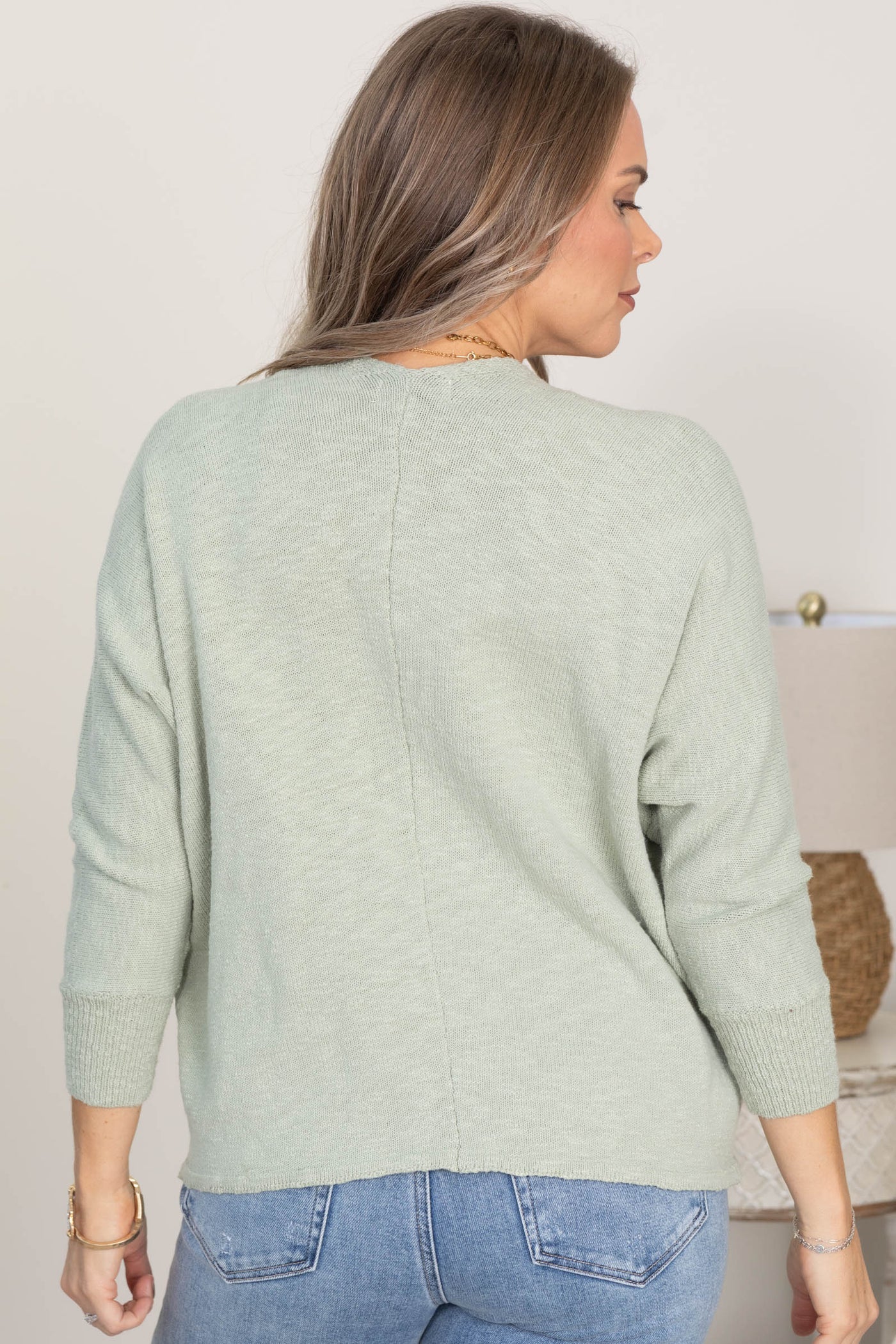 Mint Cotton Cardigan