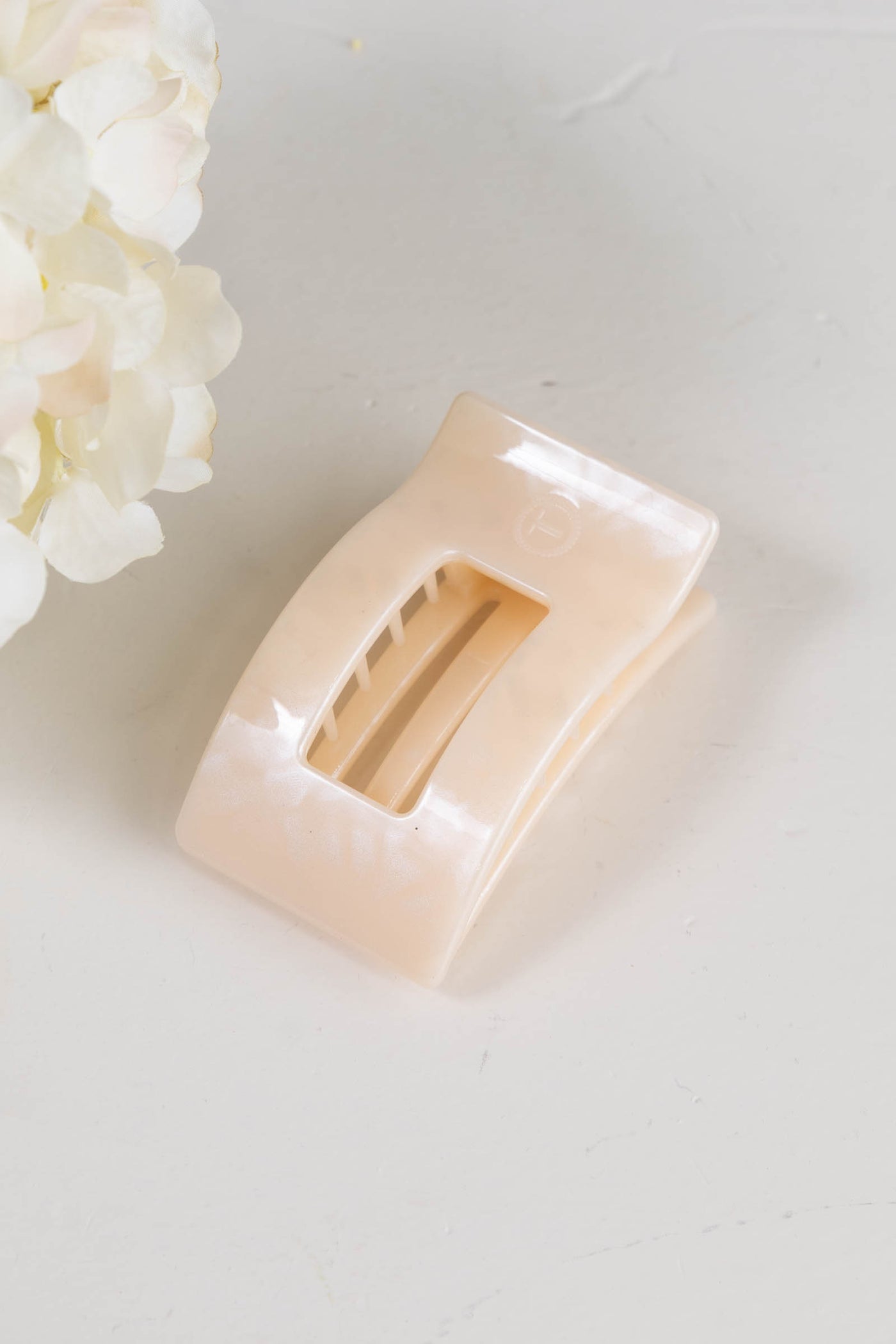 Soft Surf Flat Rectangle Hair Clip