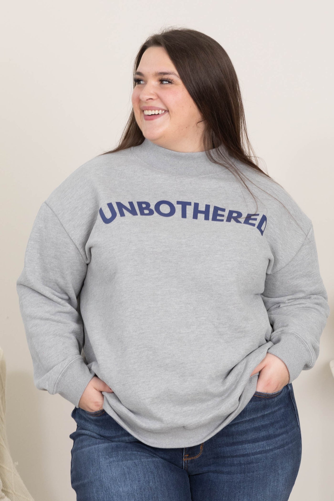 Soft Fleece Mock Neck Pullovers