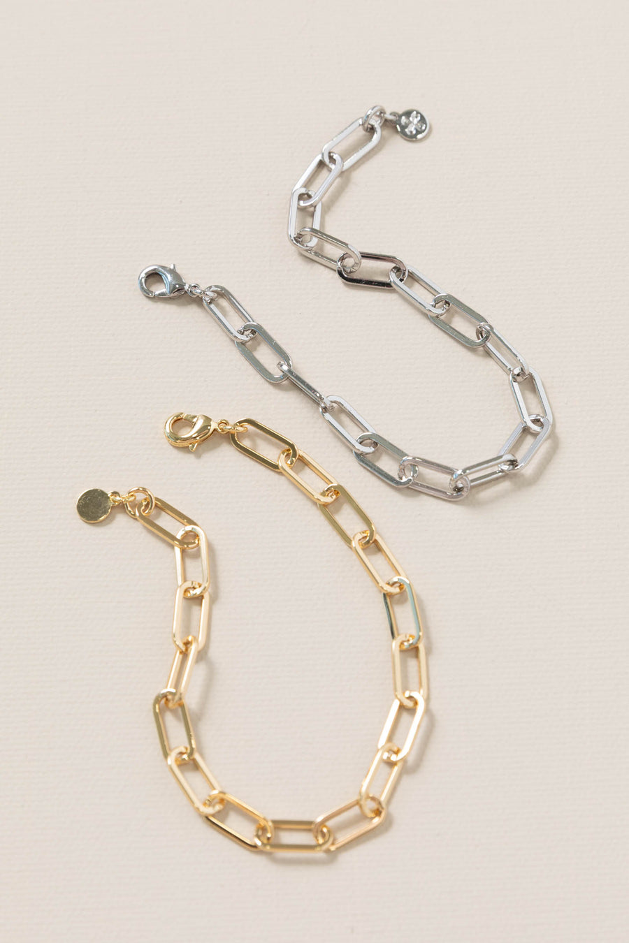 Paper Clip Chain Bracelet