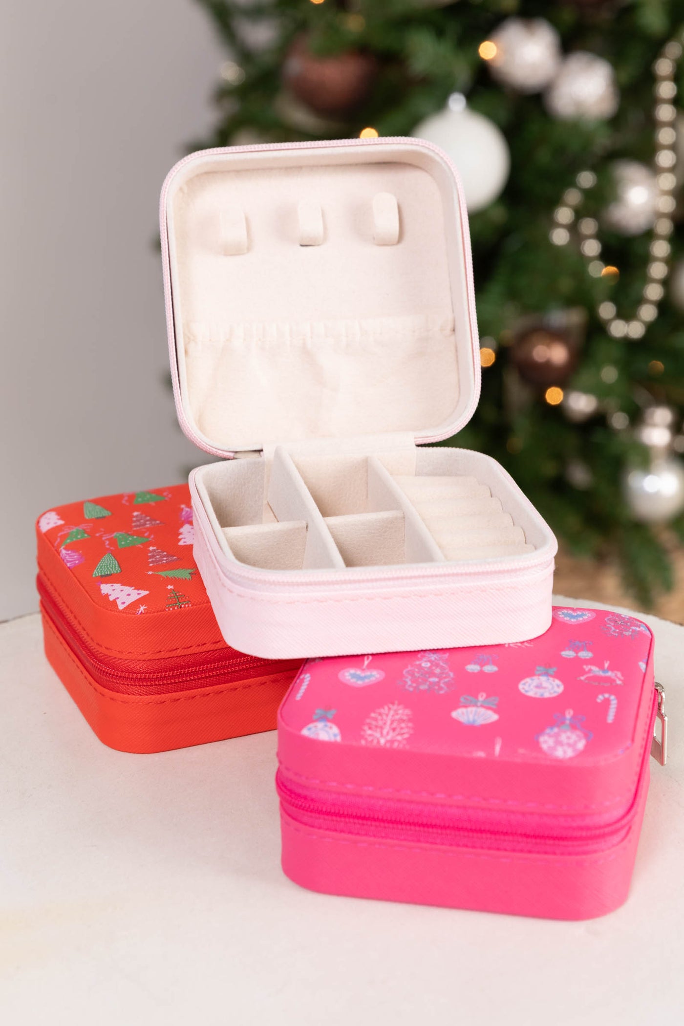 Christmas Designed Jewelry Box Organizers