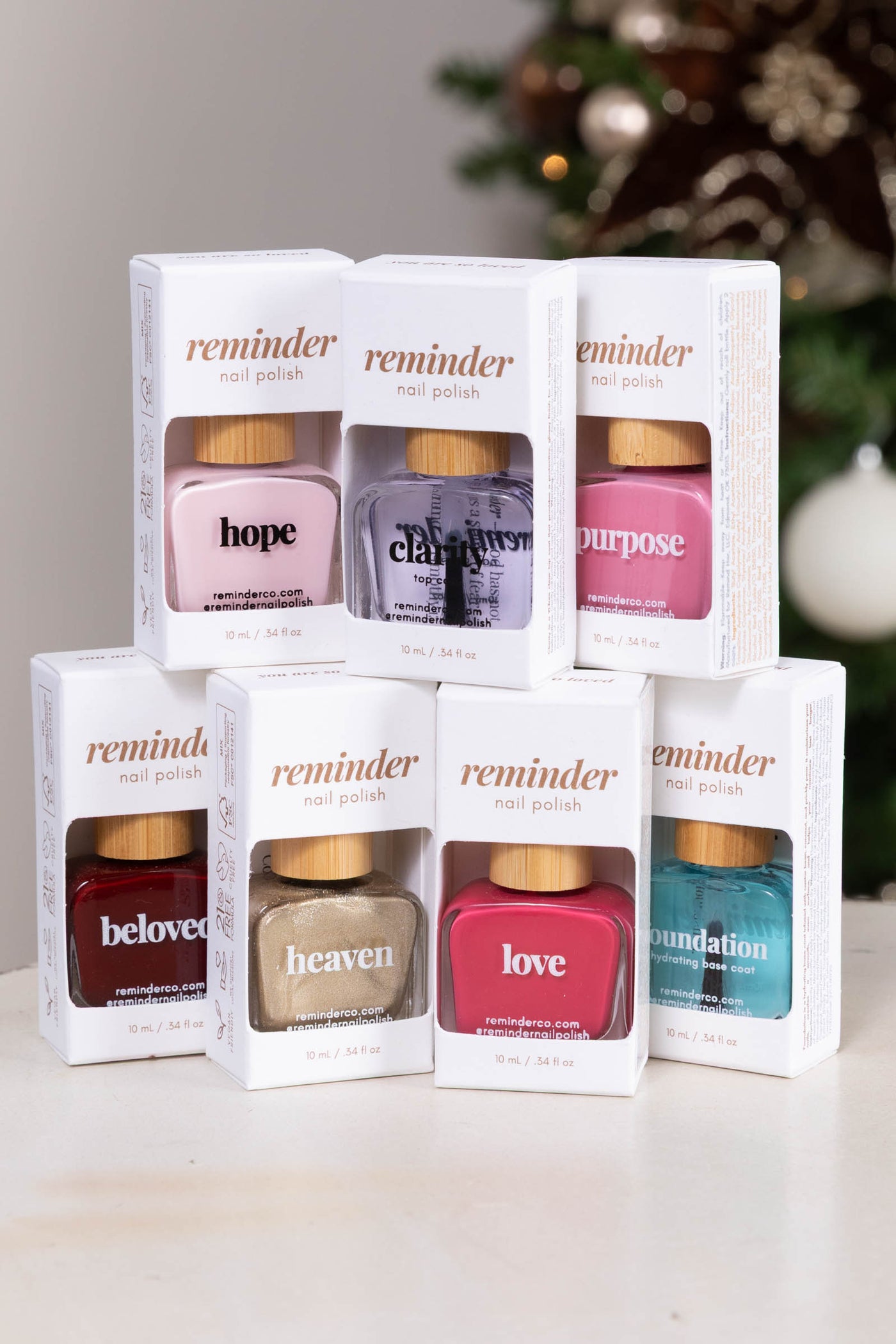 Non-Toxic Nail Polish With An Inspiring Reminder