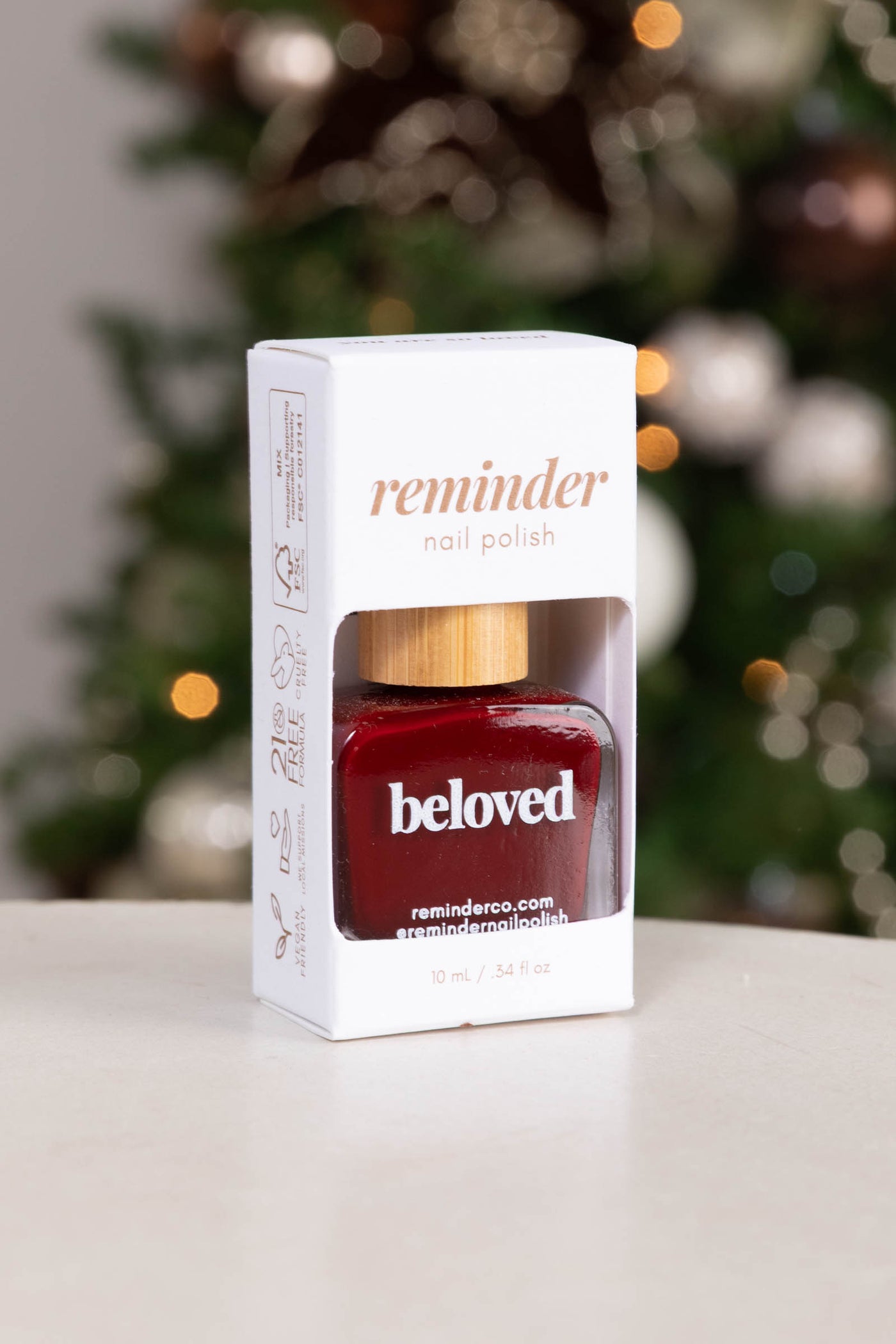 Non-Toxic Nail Polish With An Inspiring Reminder