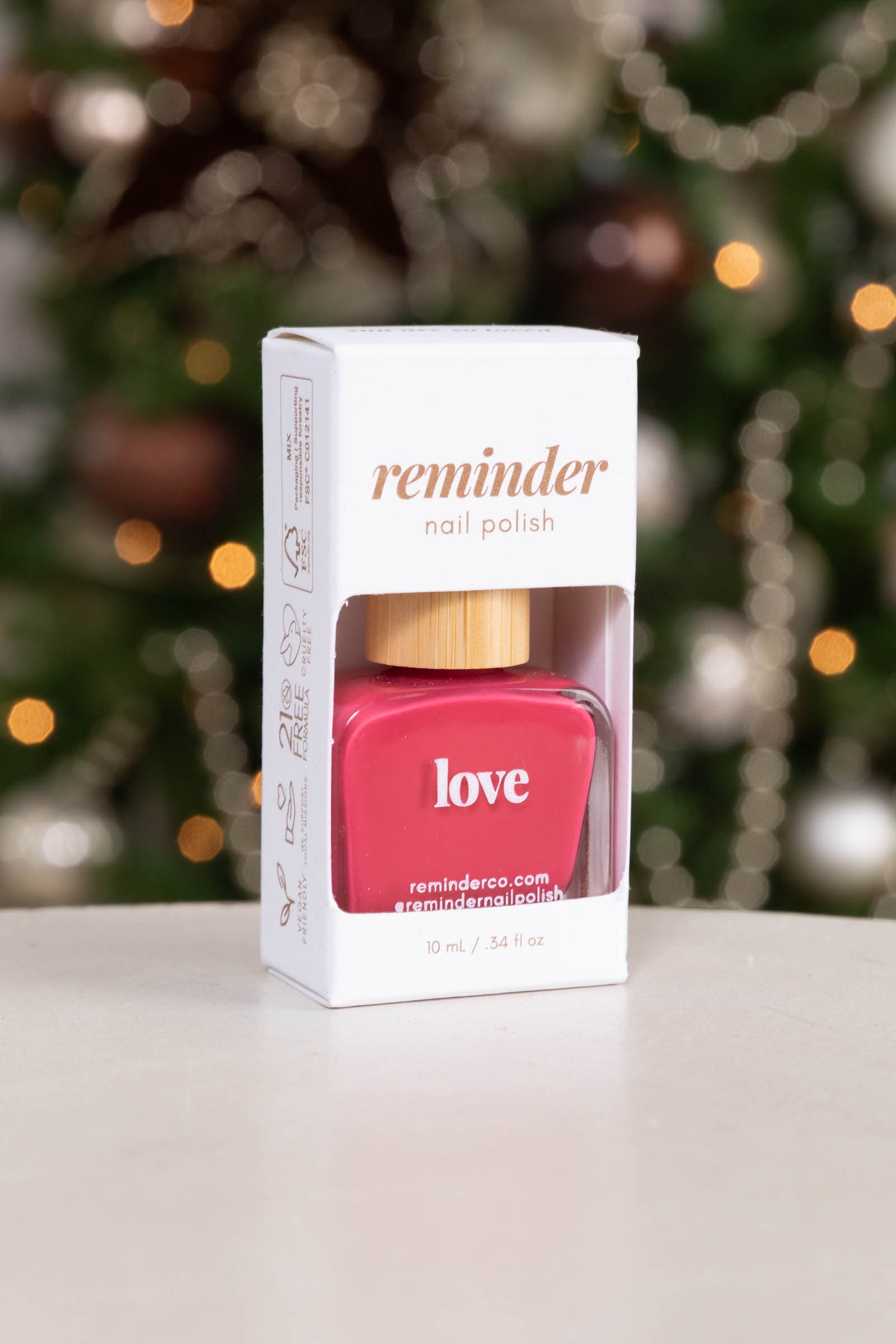 Non-Toxic Nail Polish With An Inspiring Reminder