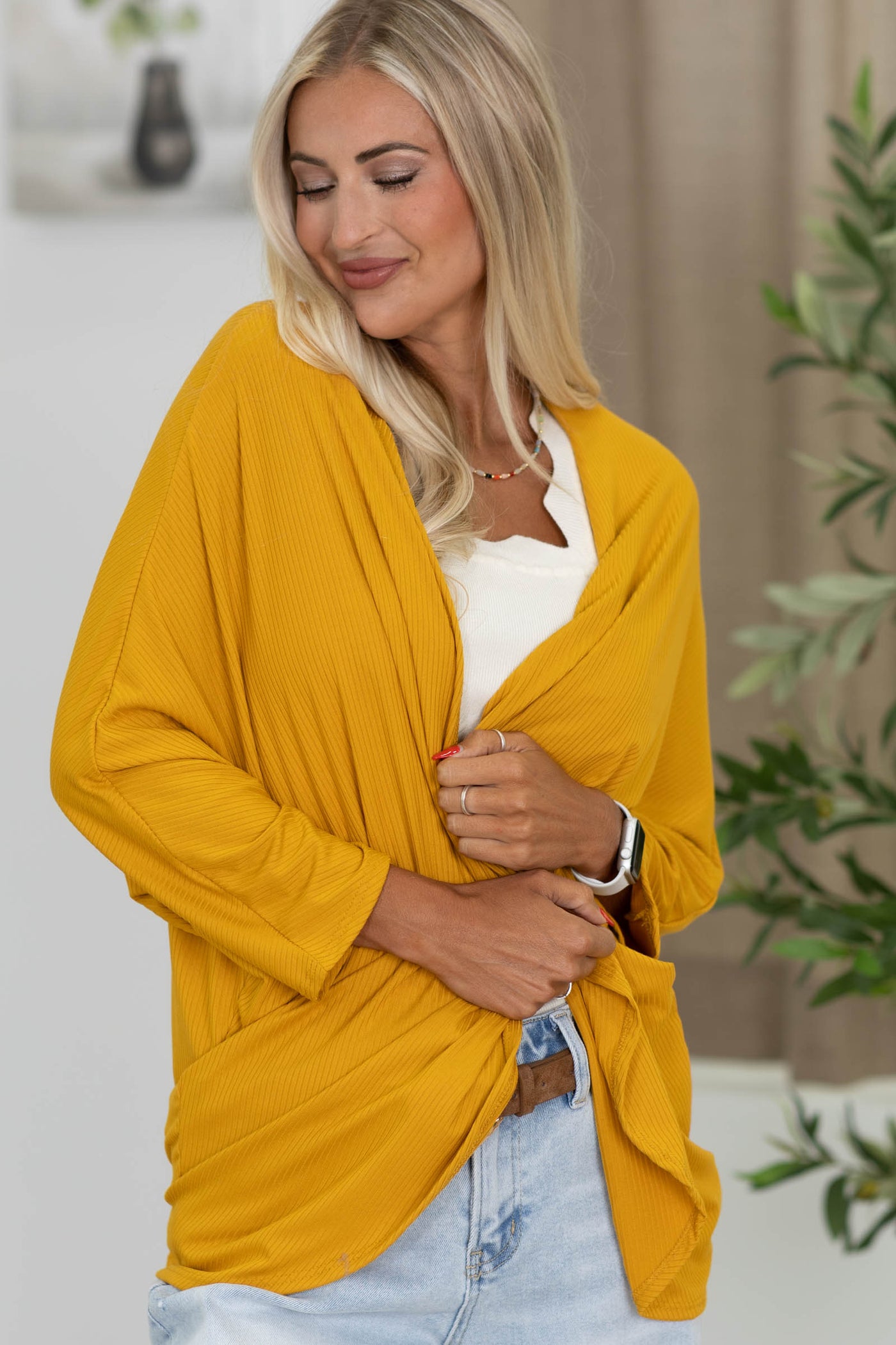 Sew in Love x Filly Flair Rib Knit Cocoon Cardigan