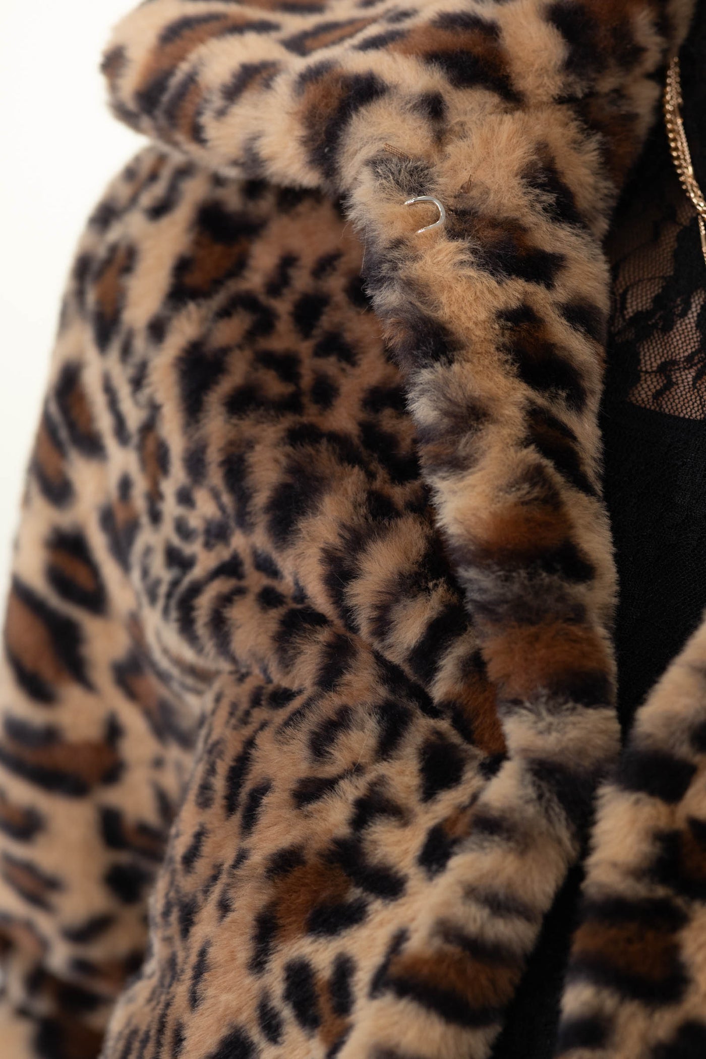 After Midnight Faux Fur Leopard Jacket